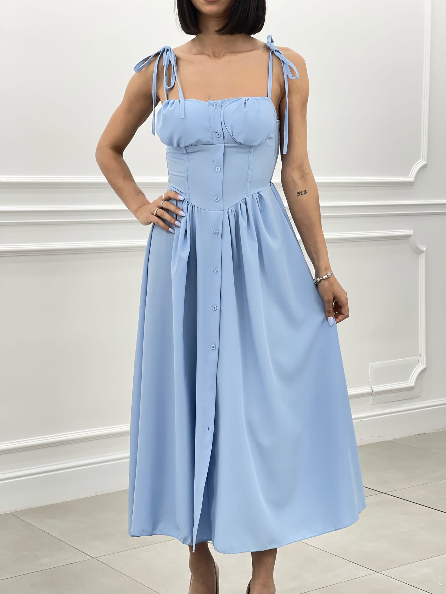 DRESS CON BOTTONI NEW SS25