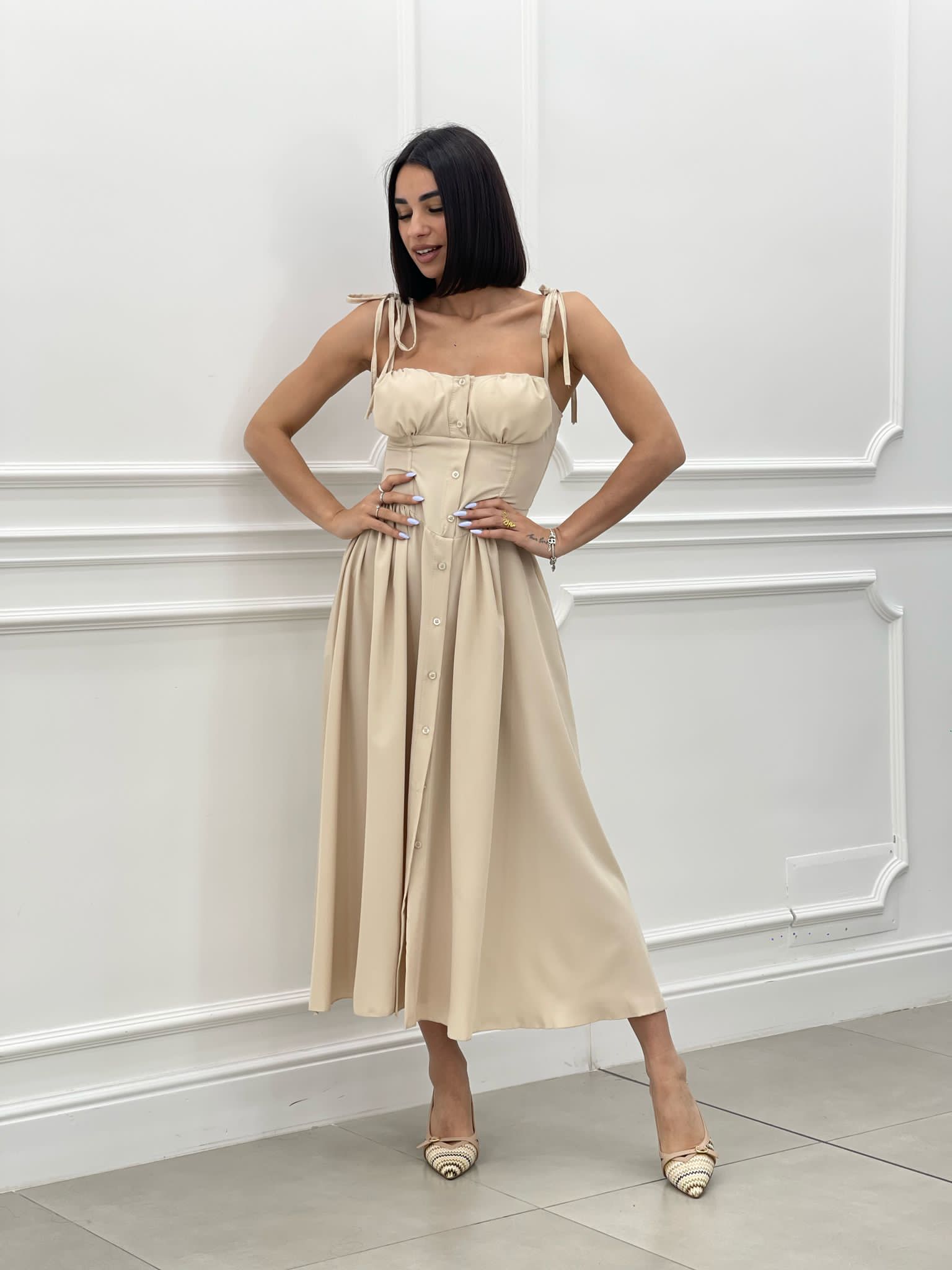DRESS CON BOTTONI NEW SS25