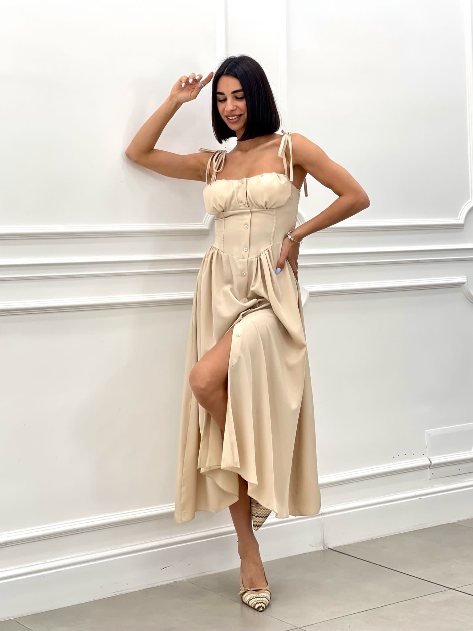 DRESS CON BOTTONI NEW SS25
