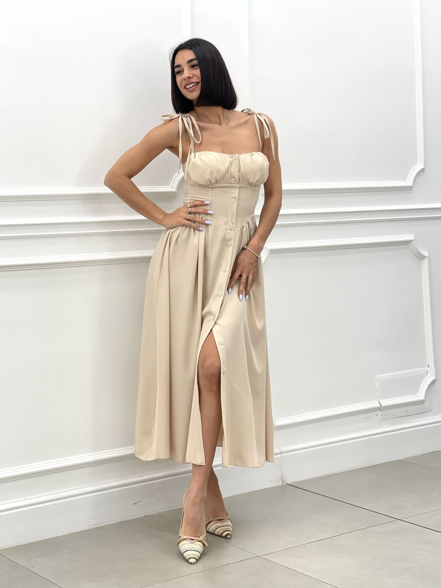 DRESS CON BOTTONI NEW SS25