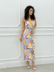 DRESS FLOREAL PRINT NEW SS25
