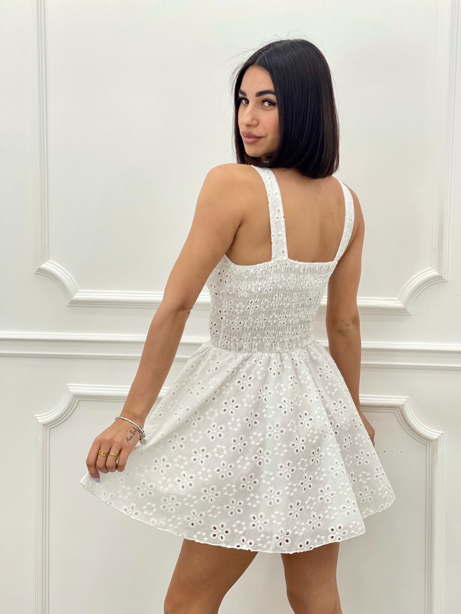 MINI DRESS PIZZO SAN GALLO NEW SS25