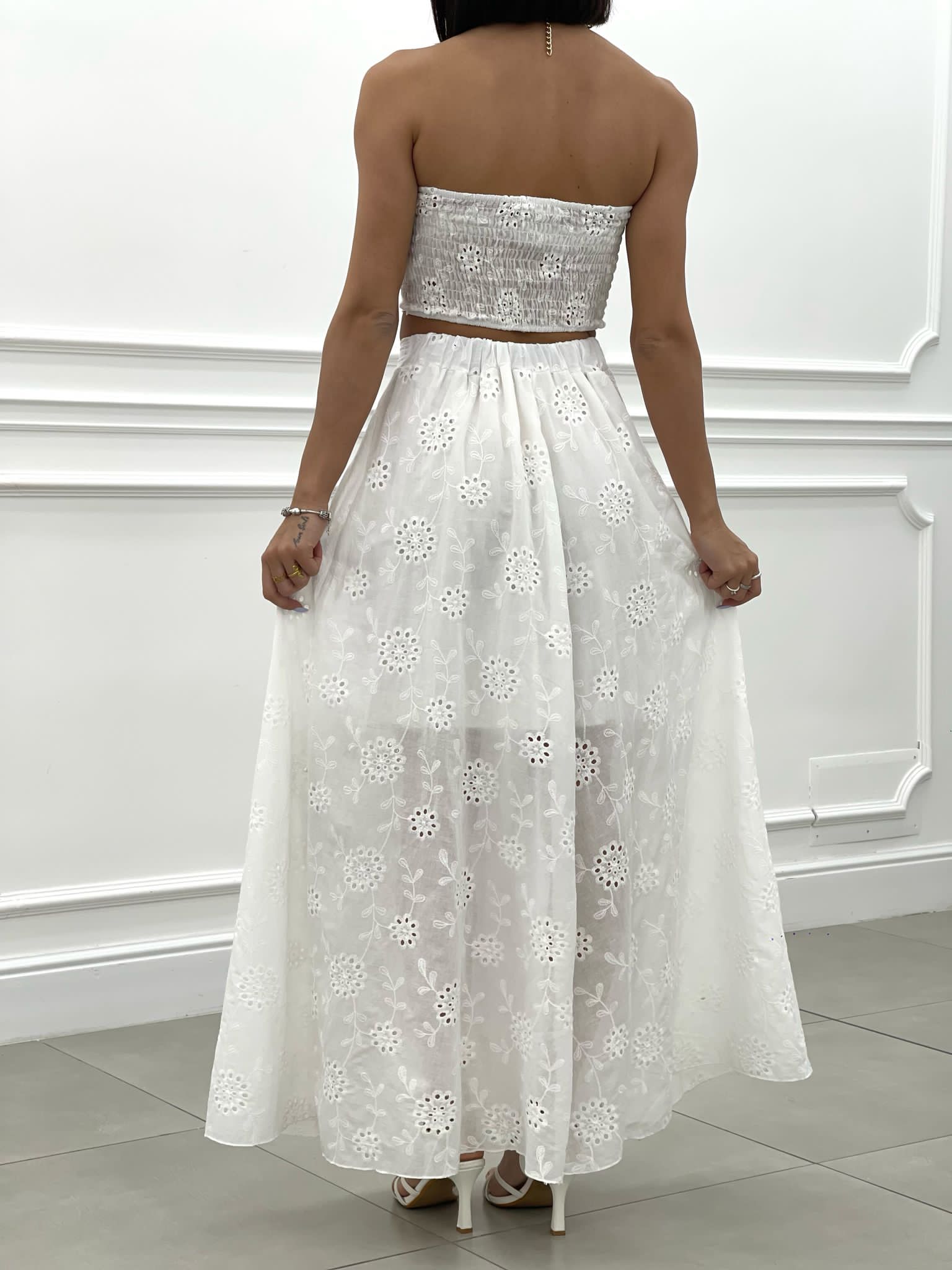 SET TOP E GONNA PIZZO SAN GALLO NEW SS25