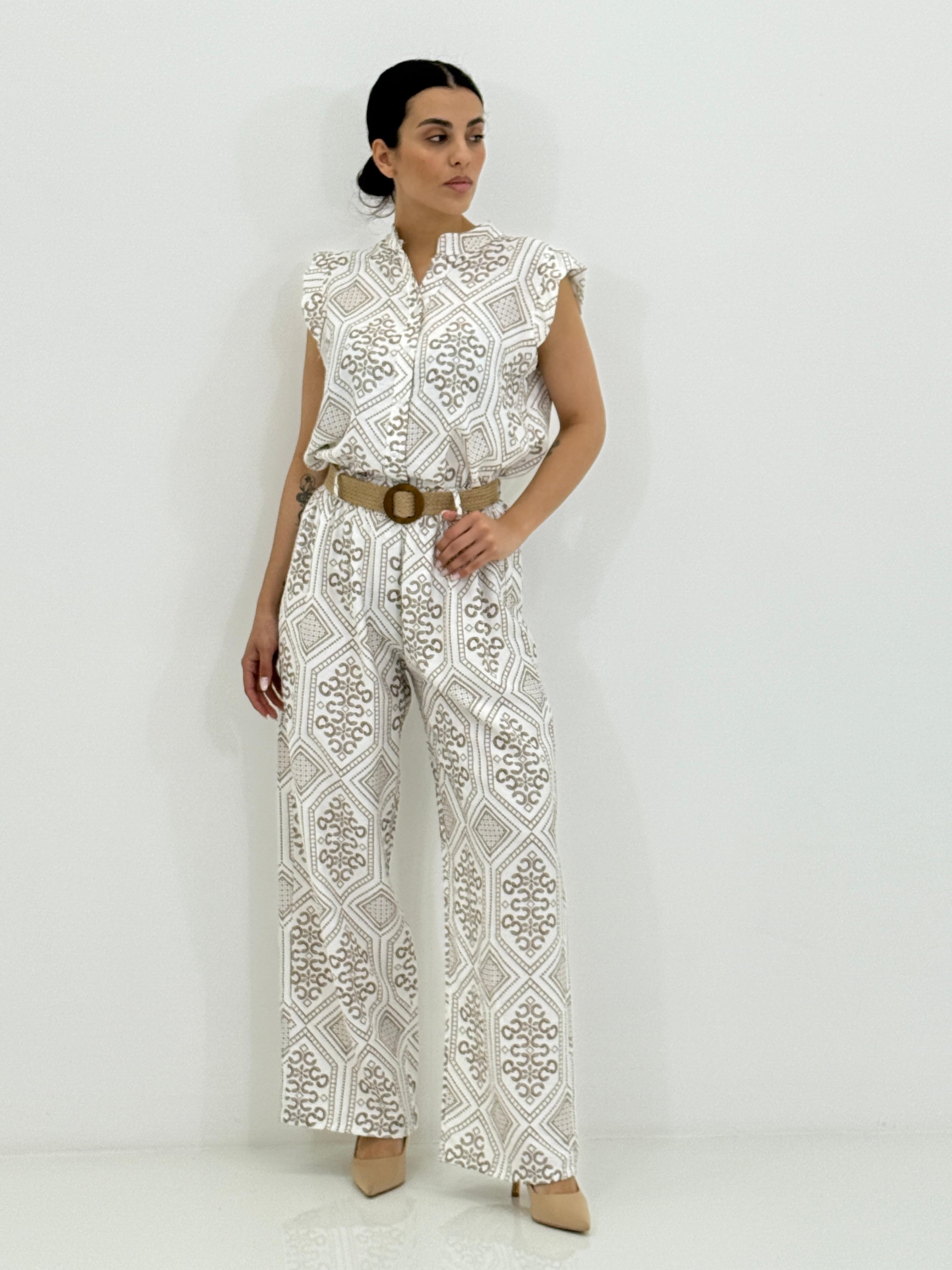 COORDINATO FANTASIA CAMICIA E PANTALONE NEW SS25