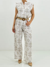 COORDINATO FANTASIA CAMICIA E PANTALONE NEW SS25