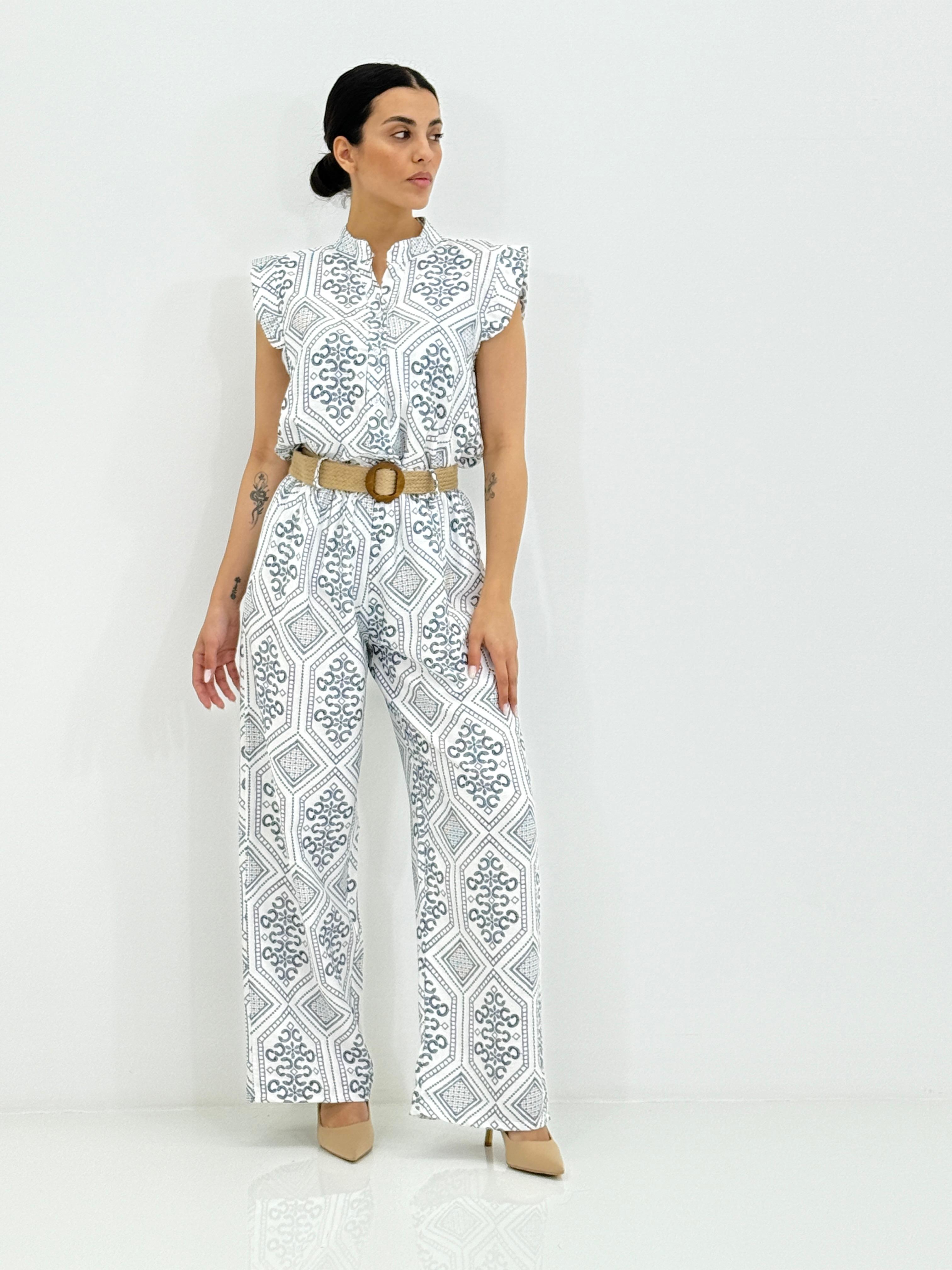 COORDINATO FANTASIA CAMICIA E PANTALONE NEW SS25
