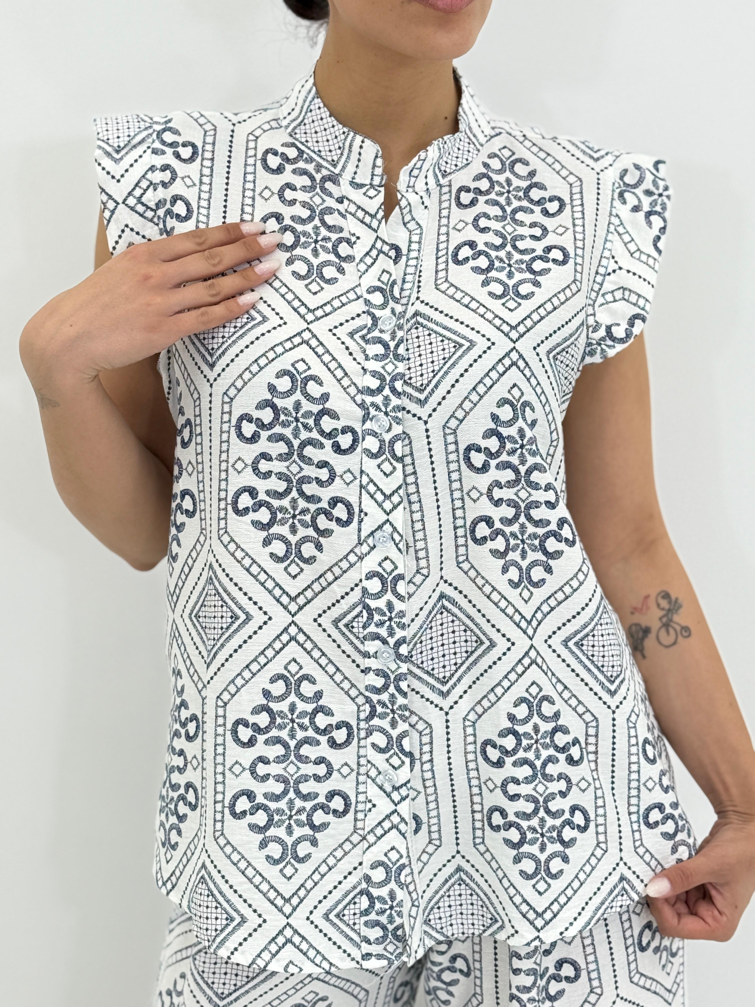 COORDINATO FANTASIA CAMICIA E PANTALONE NEW SS25