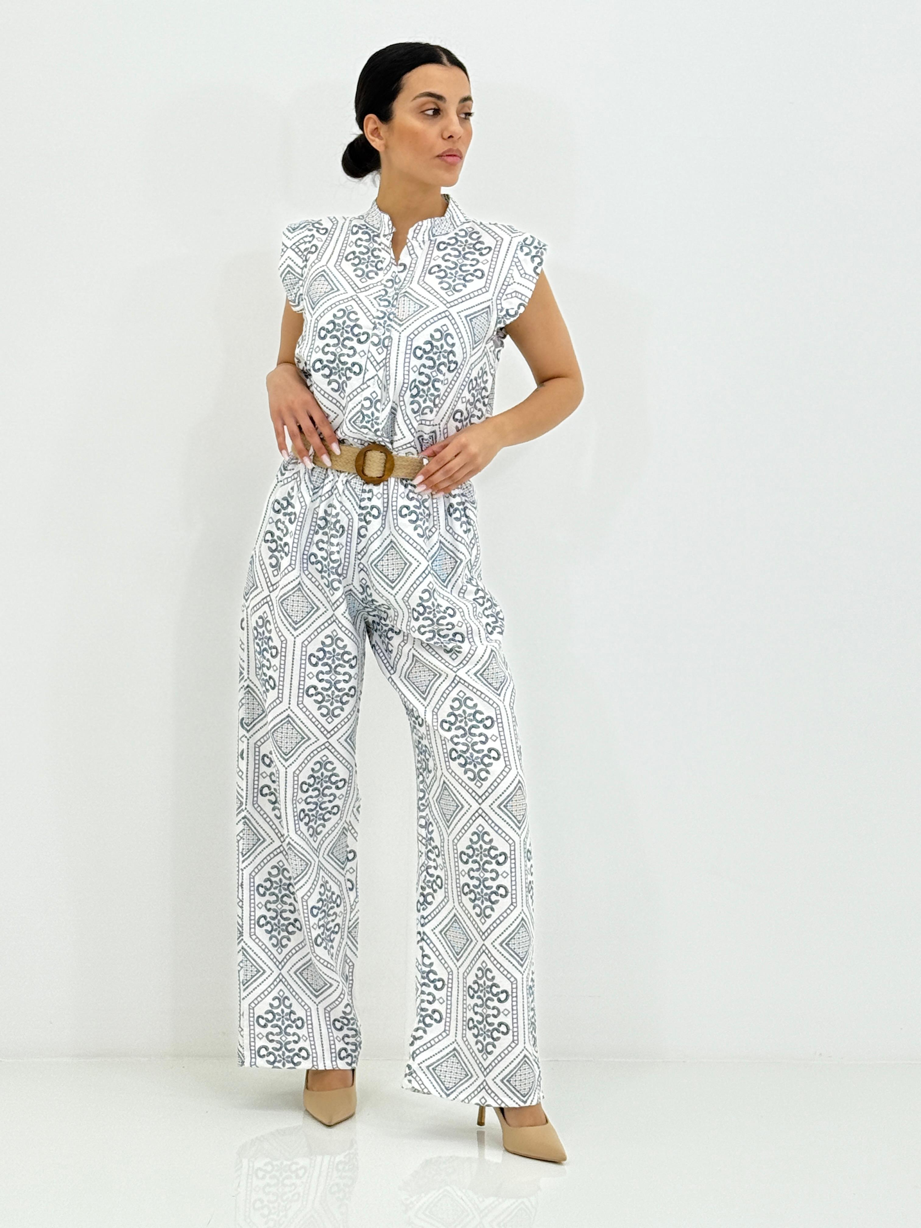COORDINATO FANTASIA CAMICIA E PANTALONE NEW SS25