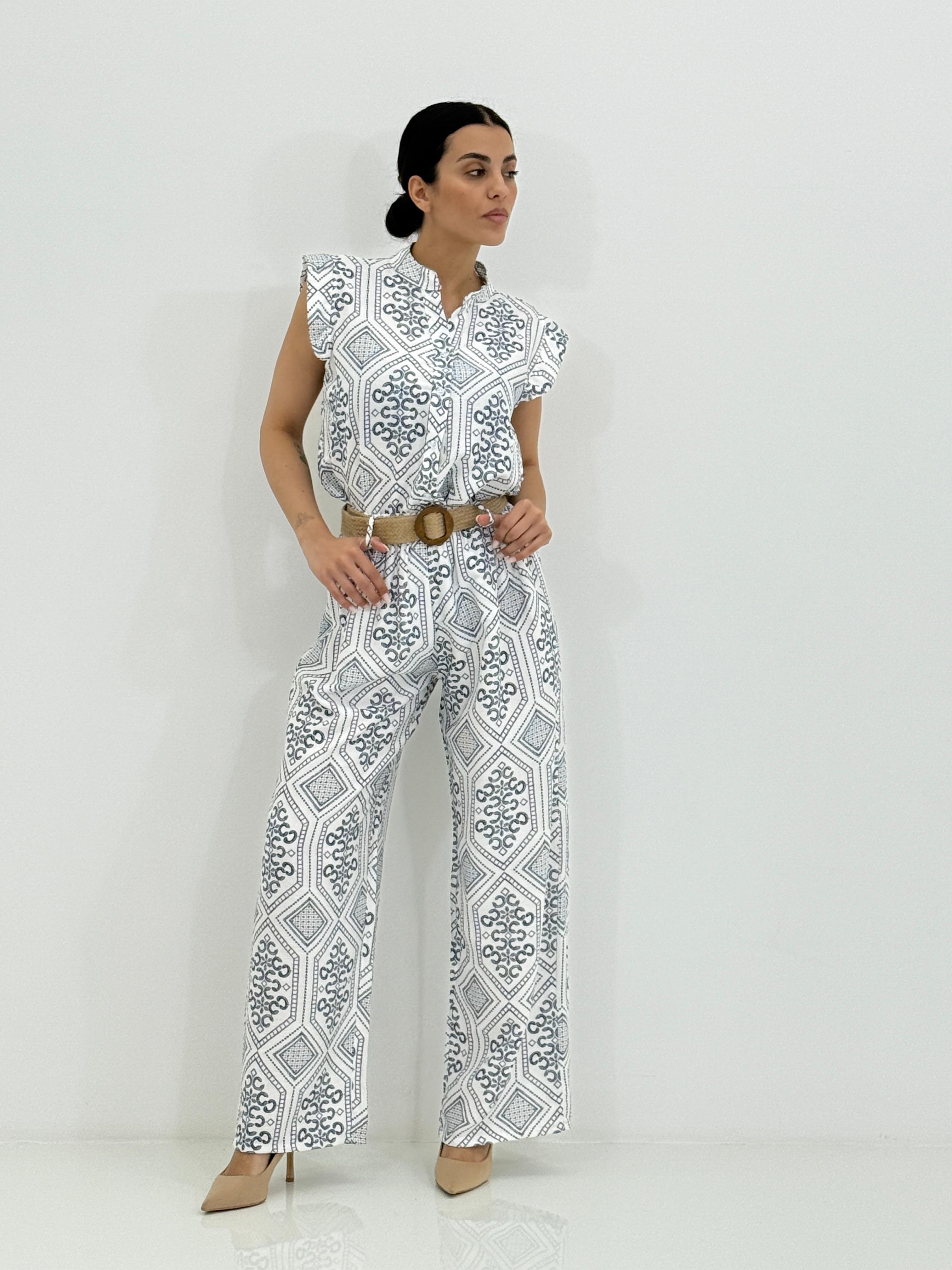 COORDINATO FANTASIA CAMICIA E PANTALONE NEW SS25