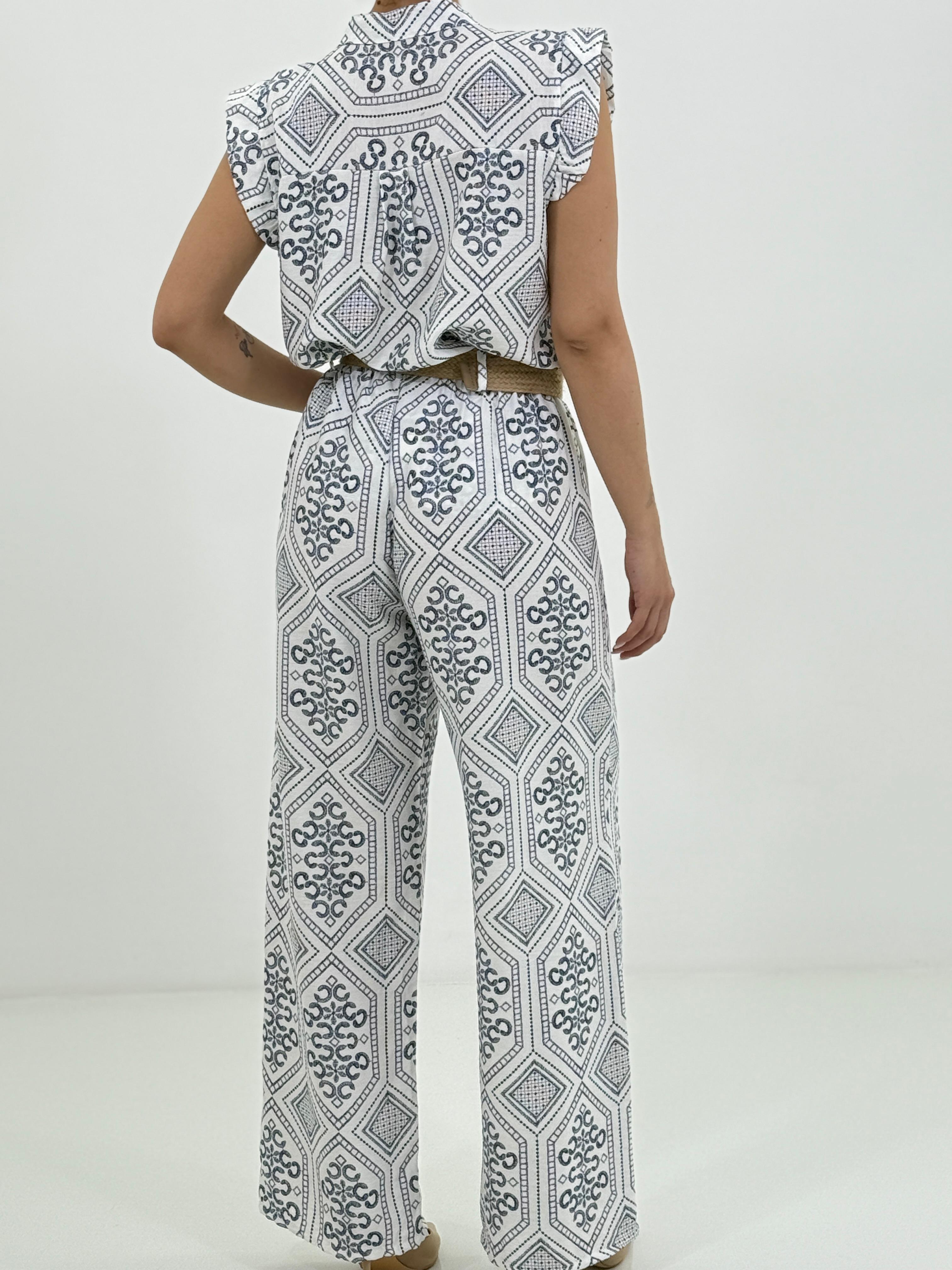 COORDINATO FANTASIA CAMICIA E PANTALONE NEW SS25