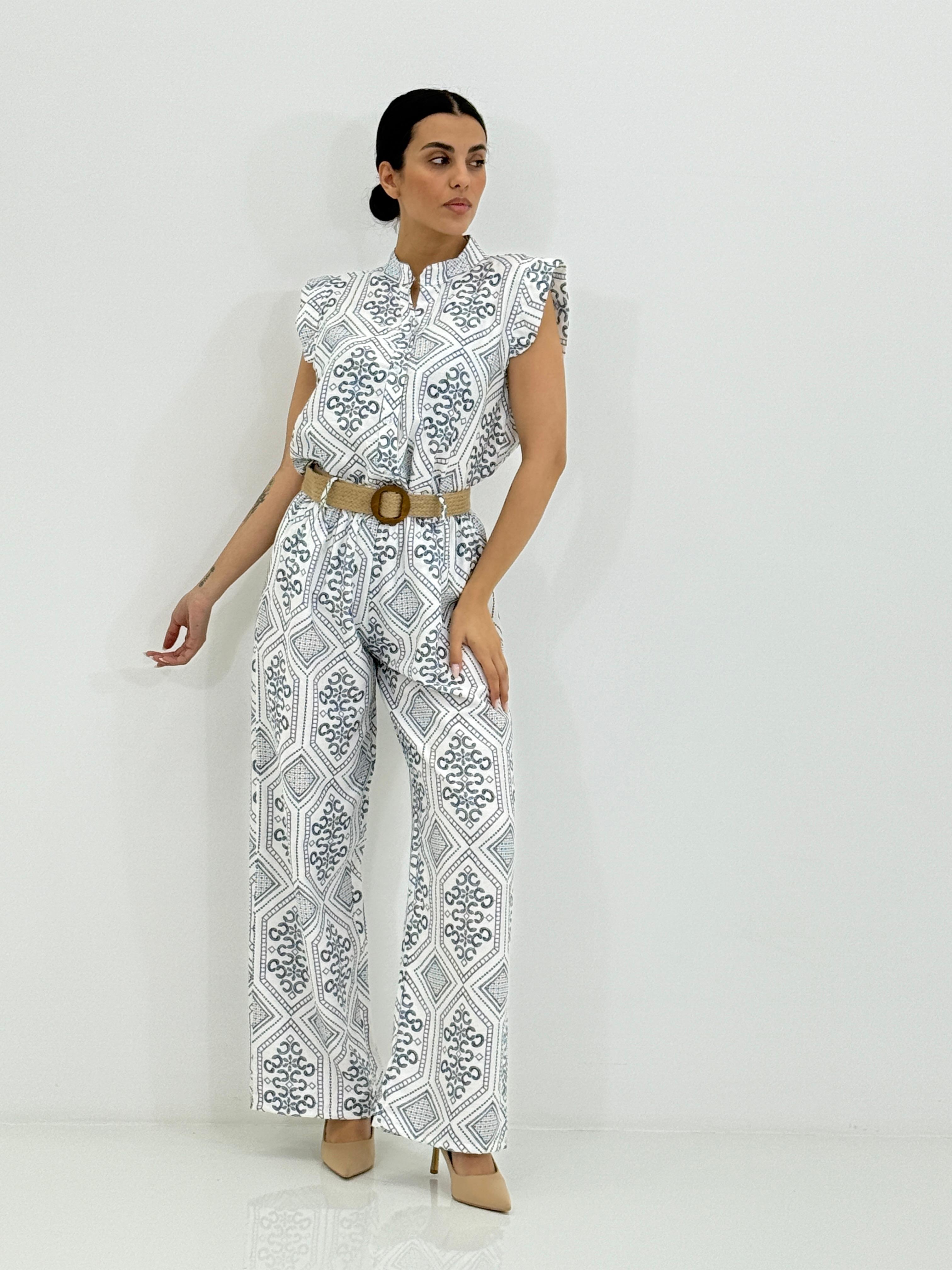 COORDINATO FANTASIA CAMICIA E PANTALONE NEW SS25