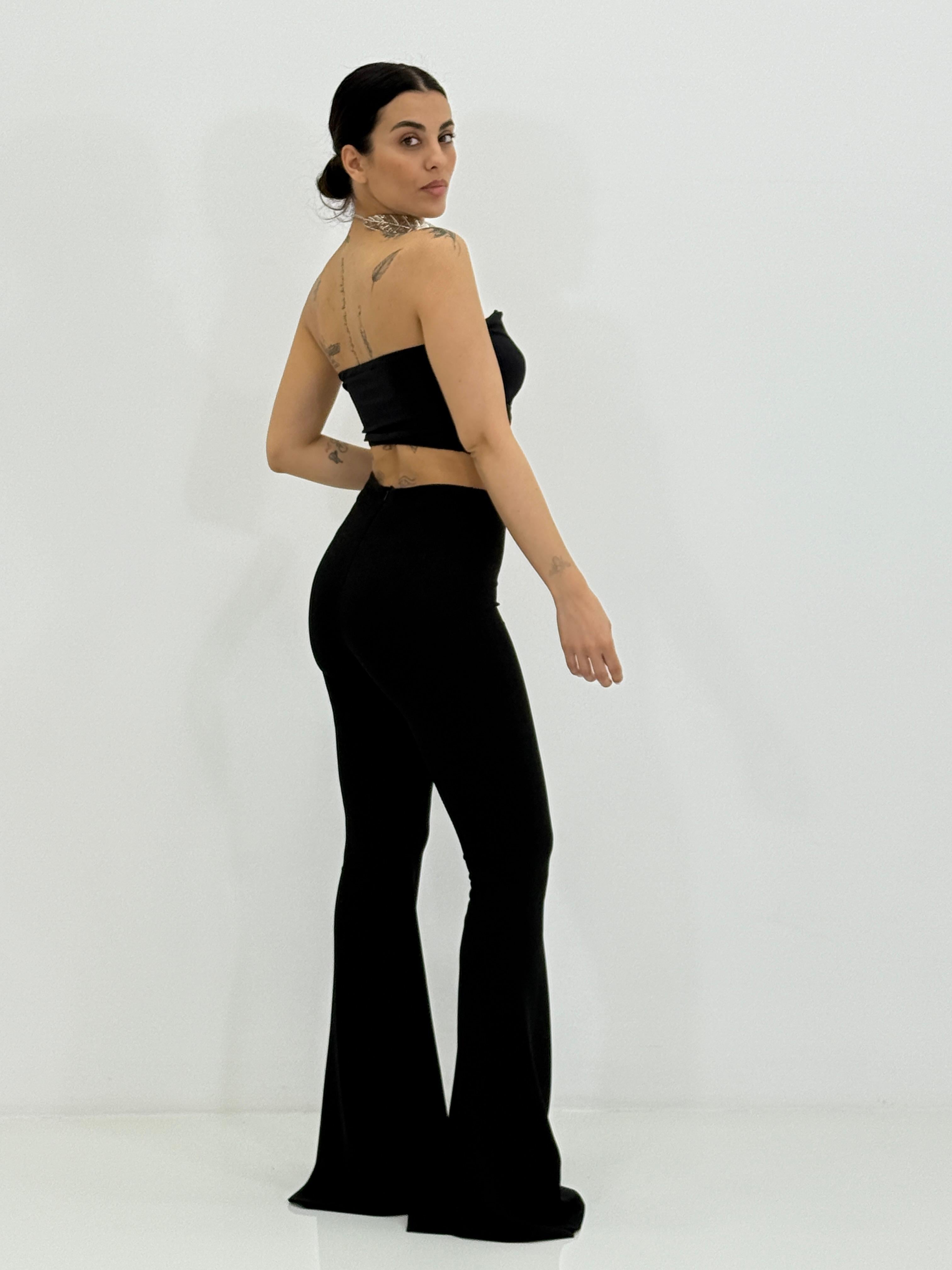 PANTALONE ZAMPA VITA ALTA NEW SS25