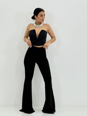 PANTALONE ZAMPA VITA ALTA NEW SS25