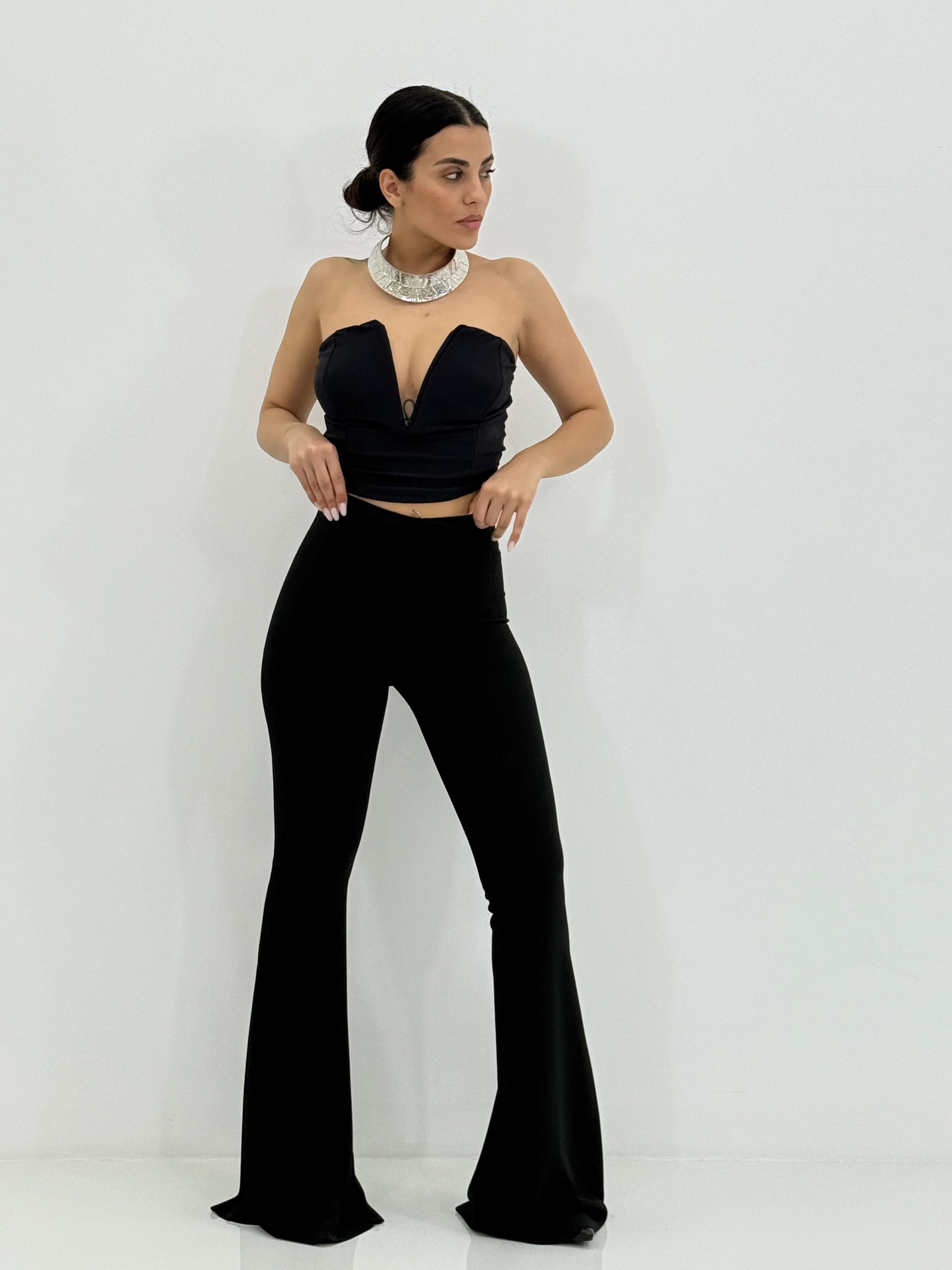 PANTALONE ZAMPA VITA ALTA NEW SS25