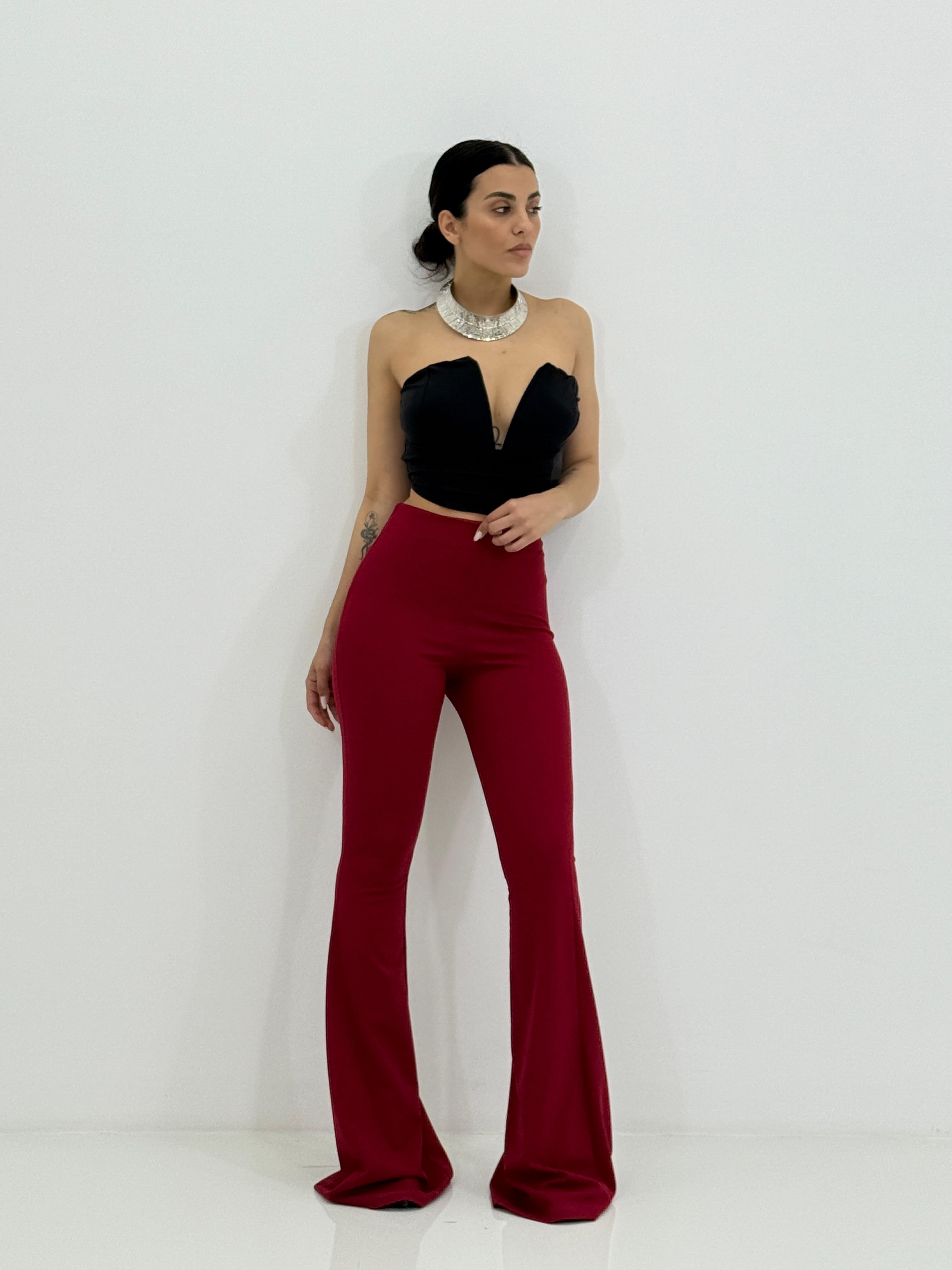 PANTALONE ZAMPA VITA ALTA NEW SS25