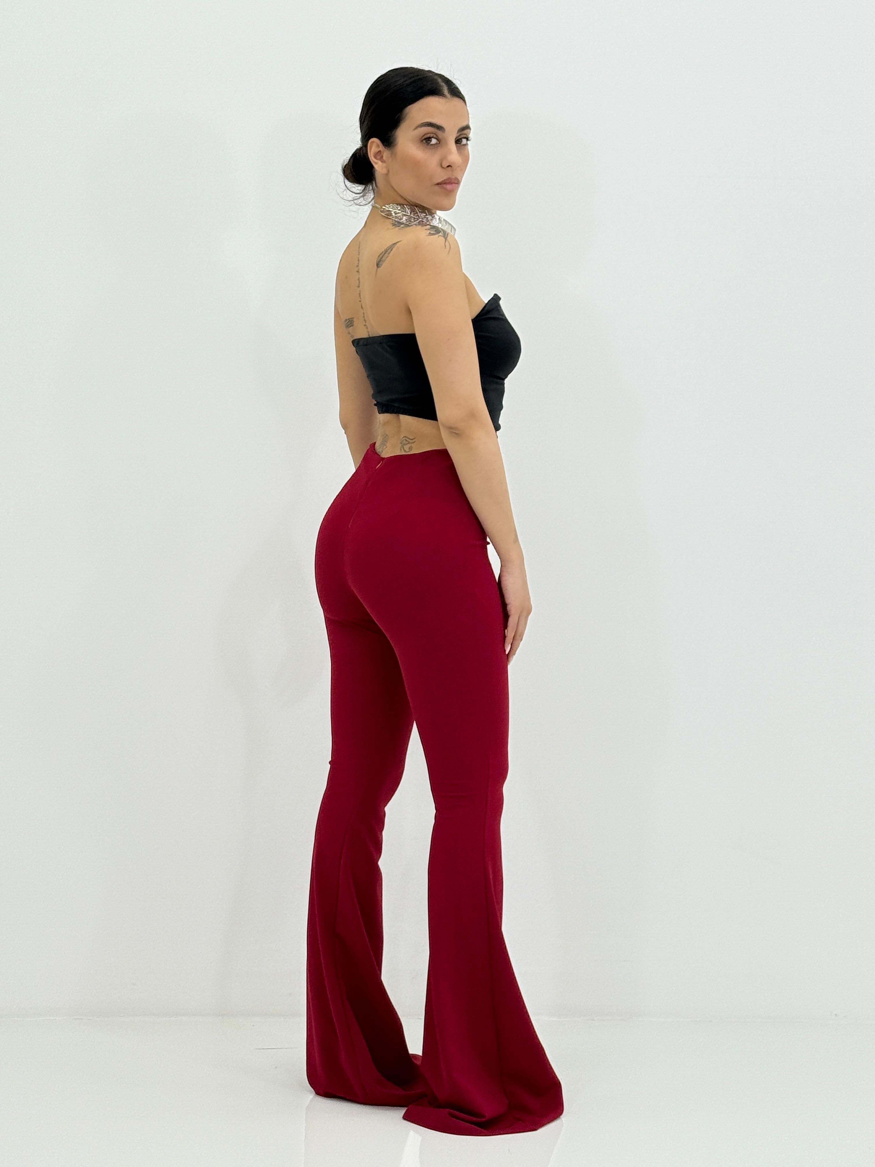 PANTALONE ZAMPA VITA ALTA NEW SS25