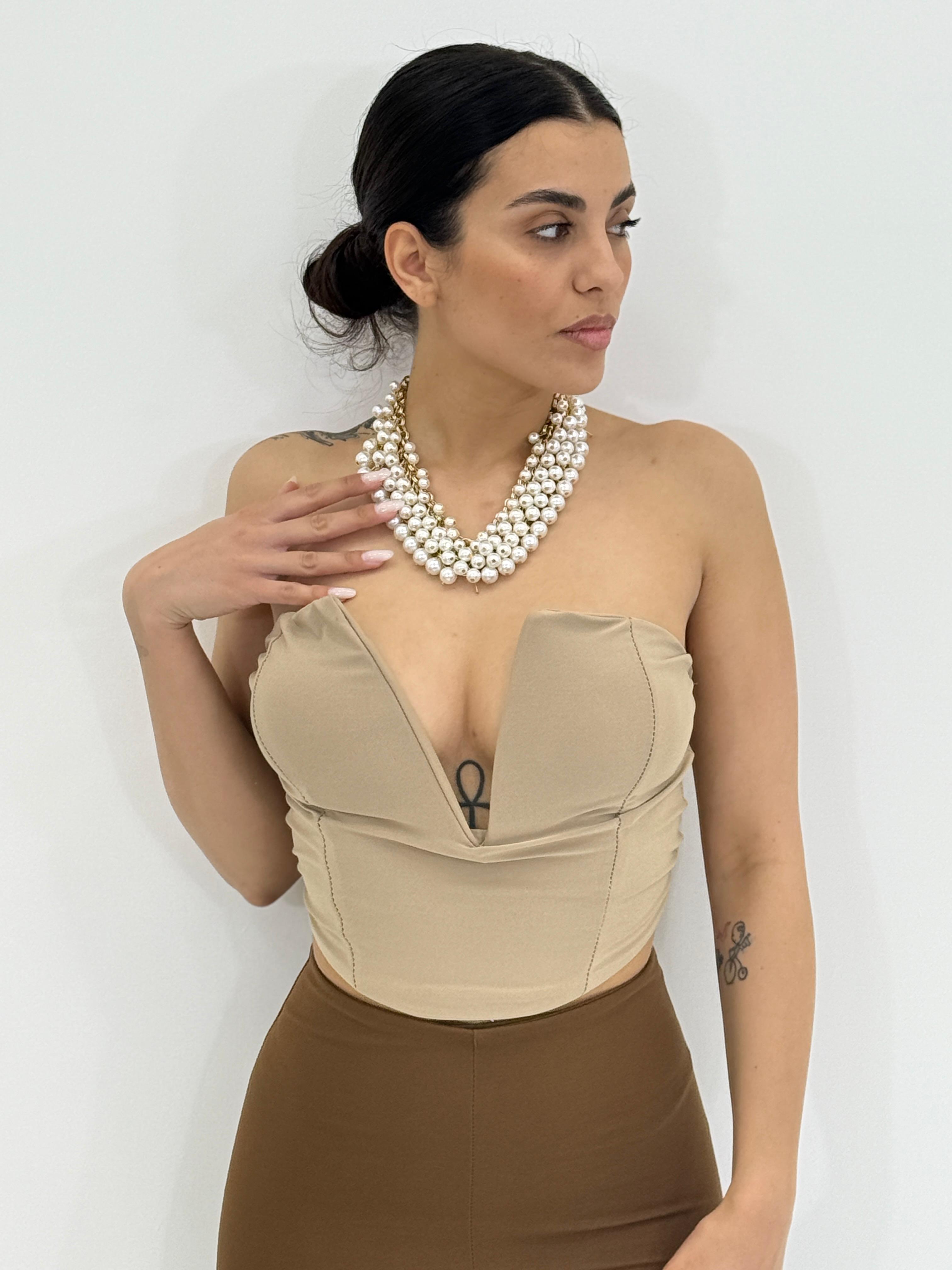 TOP SCOLLO PROFONDO NEW SS25