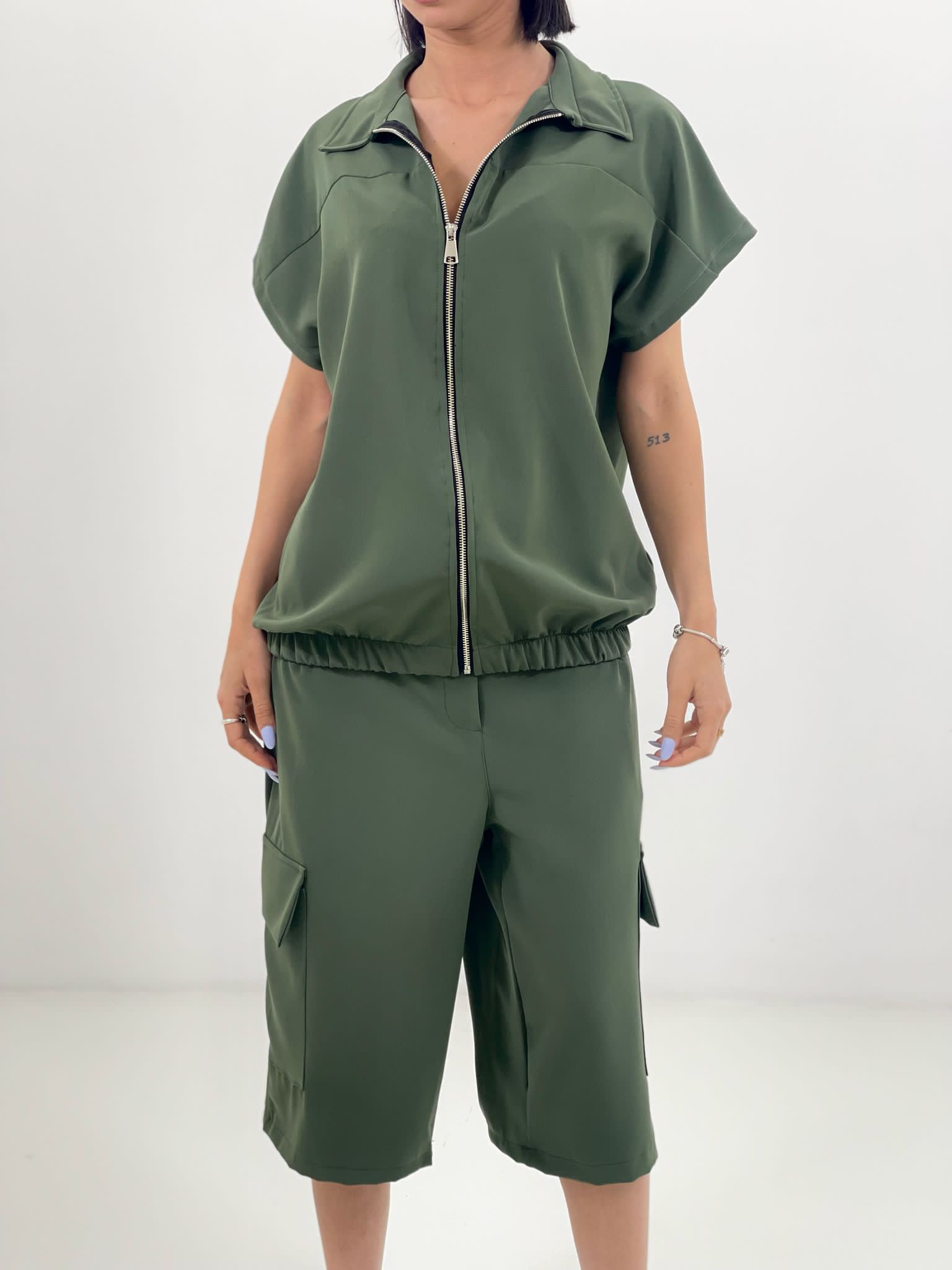 COORDINATO BERMUDA E SMANICATO NEW SS25