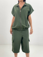 COORDINATO BERMUDA E SMANICATO NEW SS25