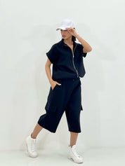 COORDINATO BERMUDA E SMANICATO NEW SS25