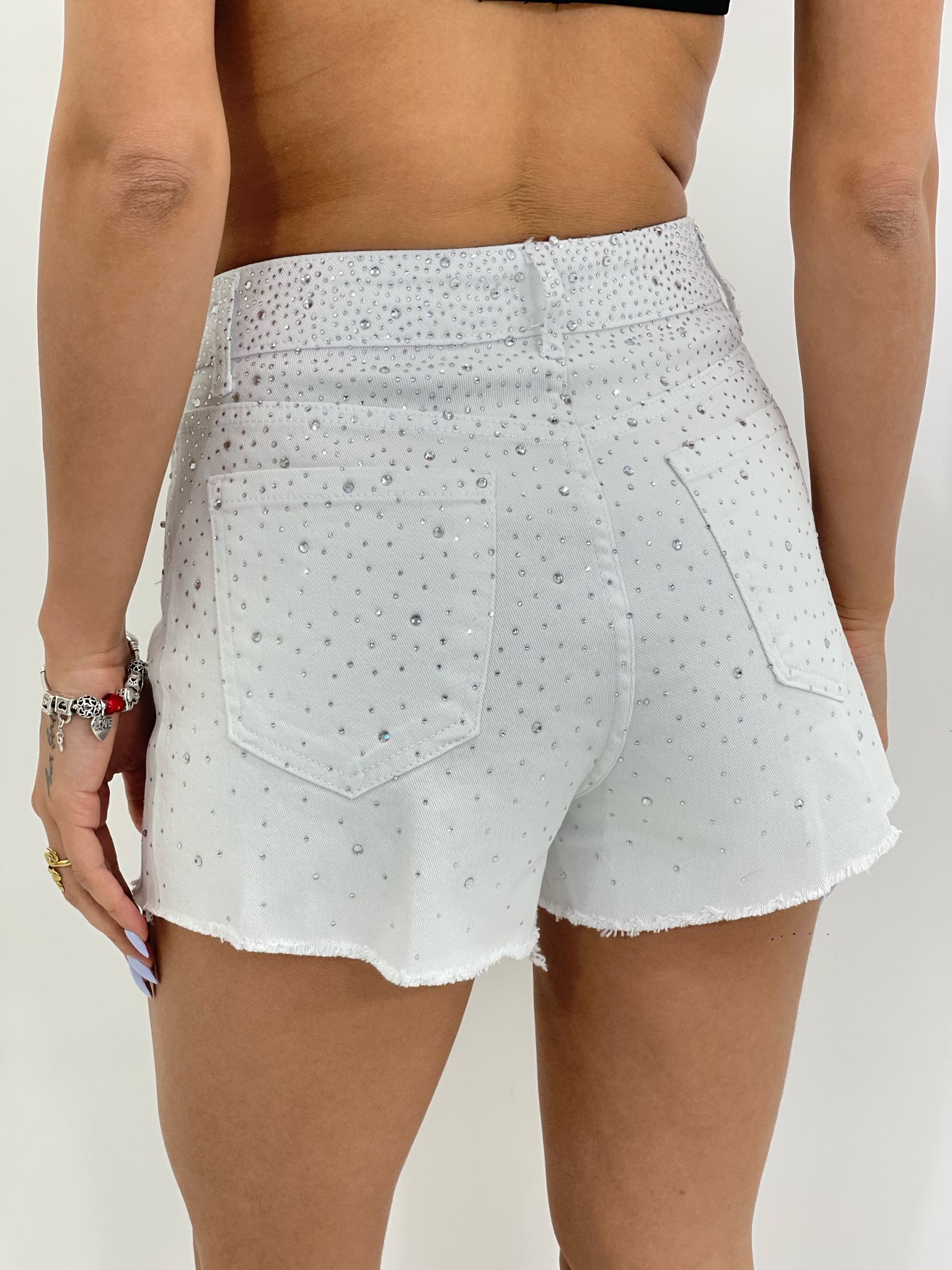 SHORTS CON STRASS NEW SS25