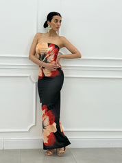 DRESS FLOWERS CHIC NEW SS25