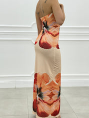 DRESS FLOWERS CHIC NEW SS25