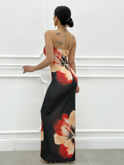 DRESS FLOWERS CHIC NEW SS25