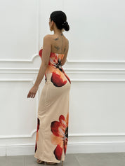 DRESS FLOWERS CHIC NEW SS25