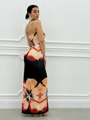 DRESS FLOWERS CHIC NEW SS25