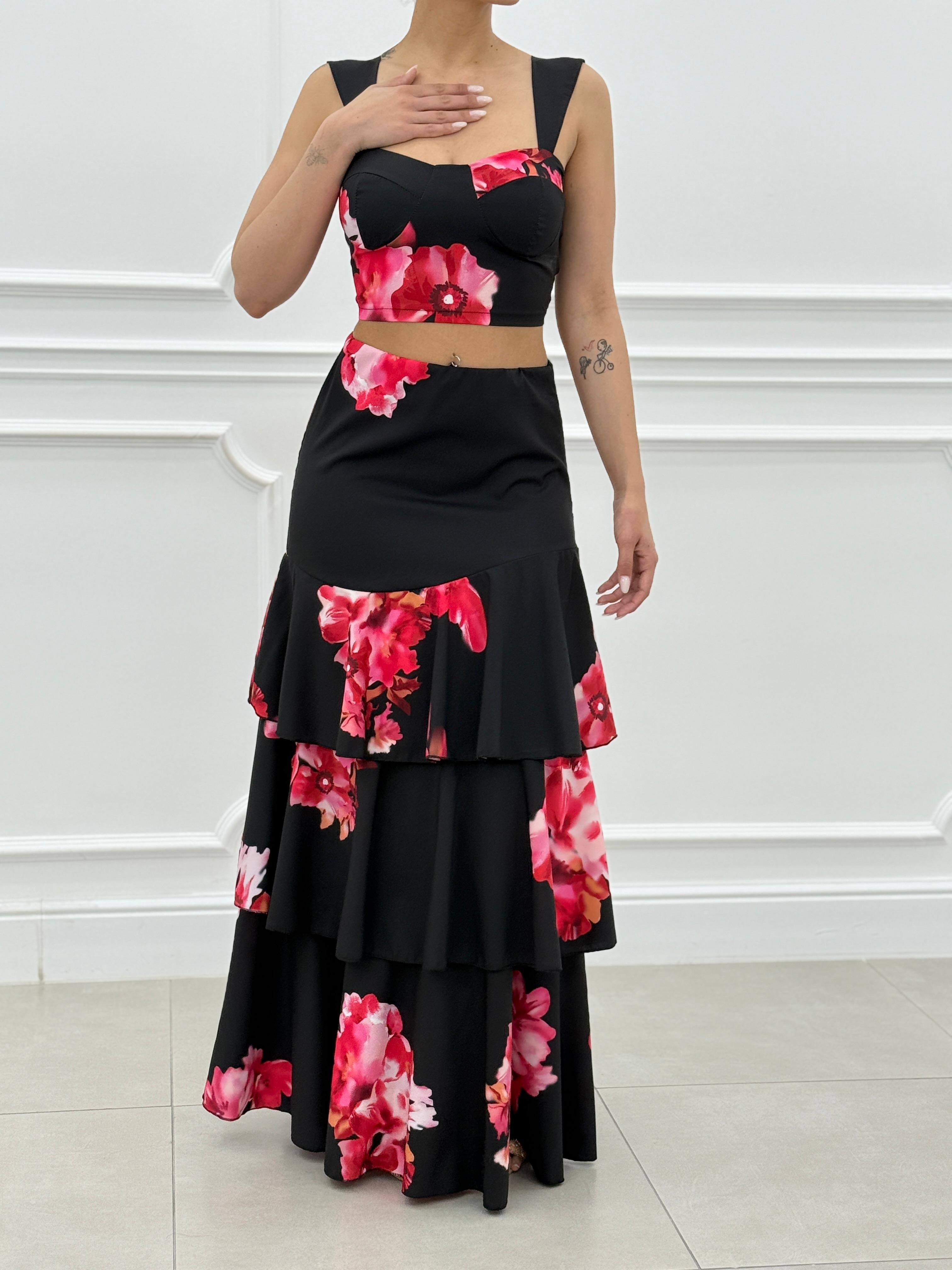 COORDINATO FLOWER PRINT NEW SS25
