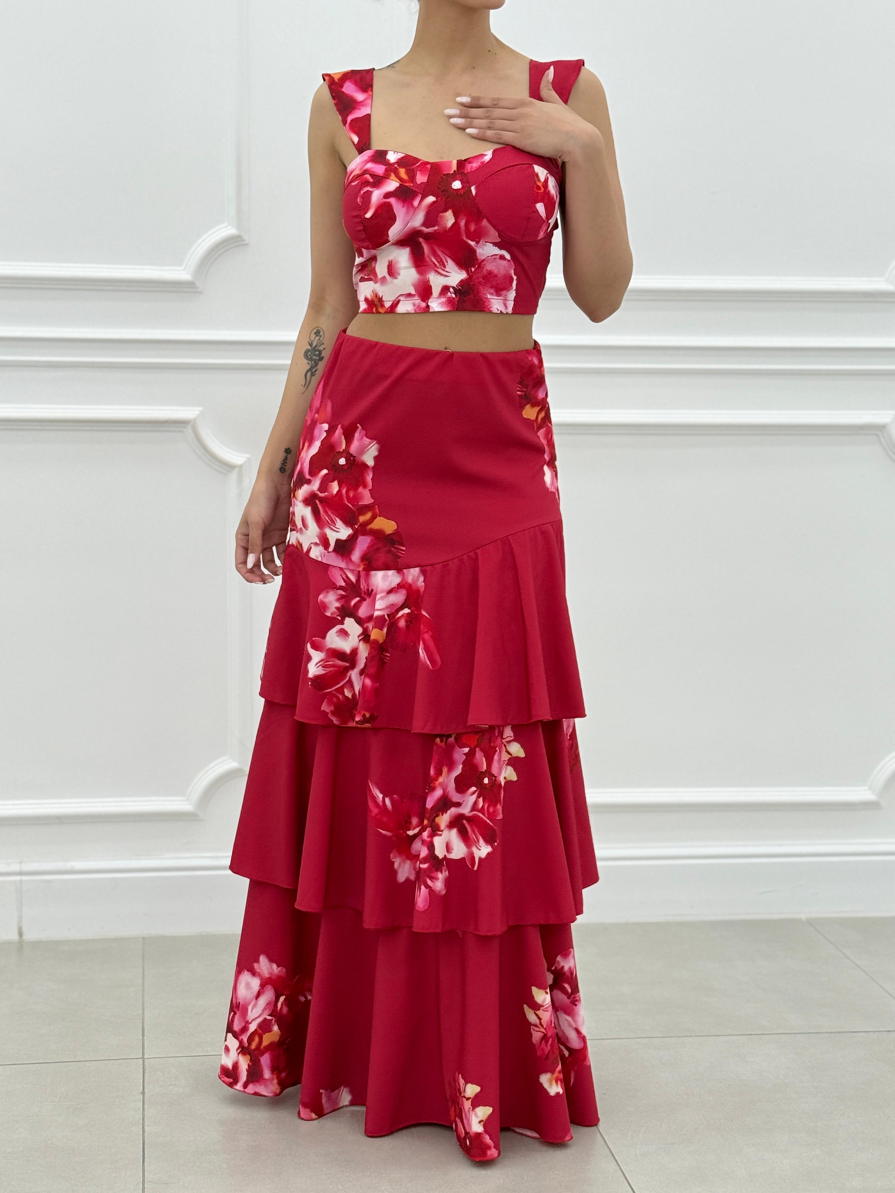 COORDINATO FLOWER PRINT NEW SS25
