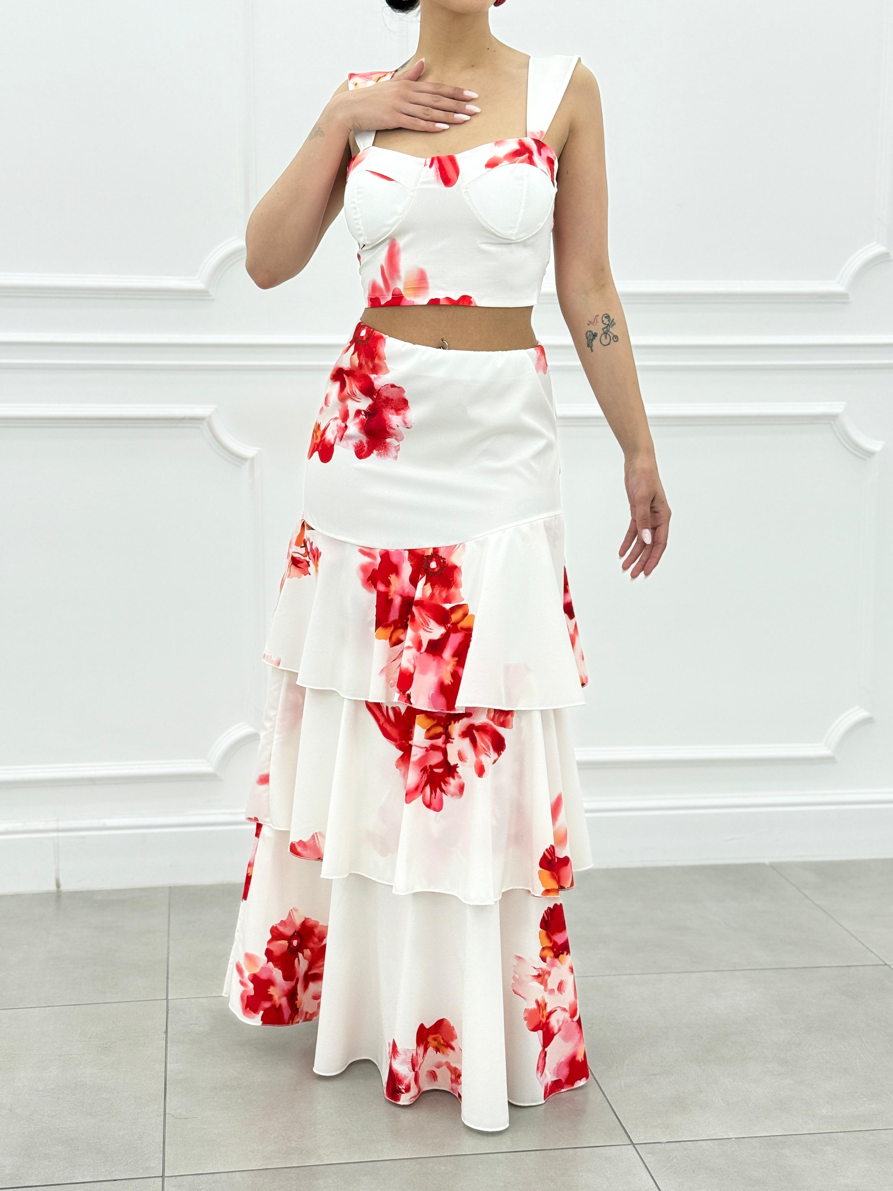 COORDINATO FLOWER PRINT NEW SS25
