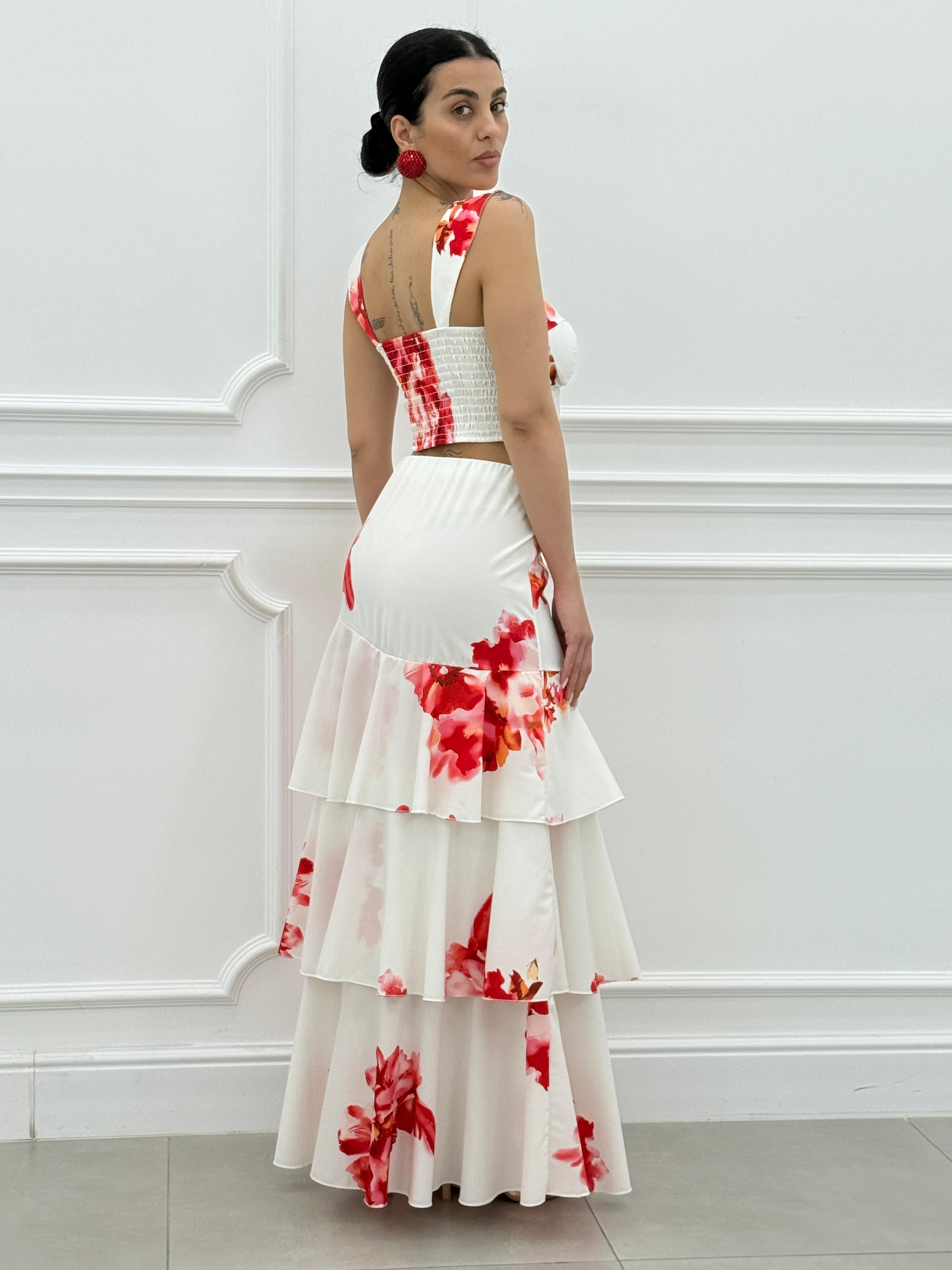 COORDINATO FLOWER PRINT NEW SS25