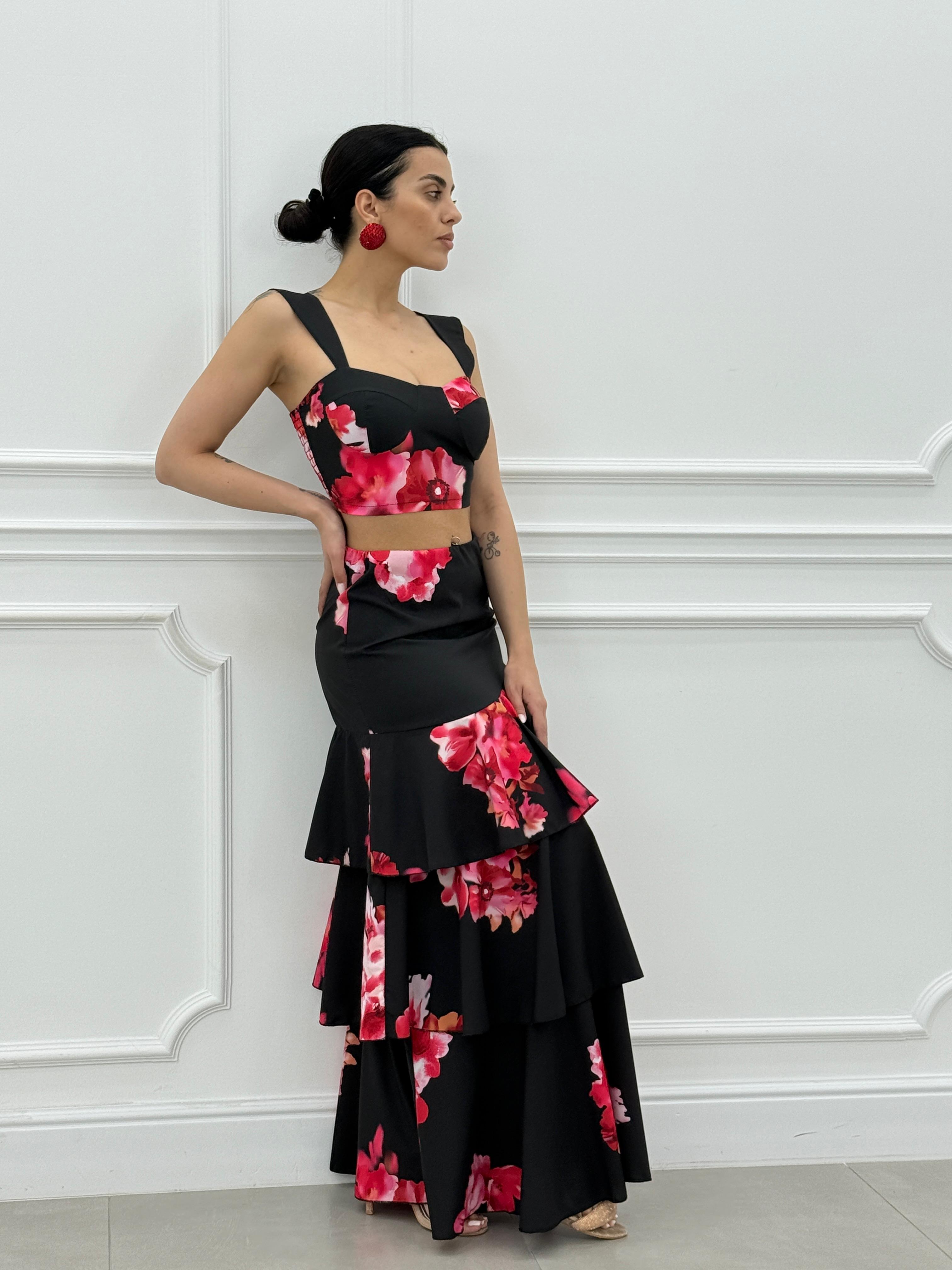 COORDINATO FLOWER PRINT NEW SS25