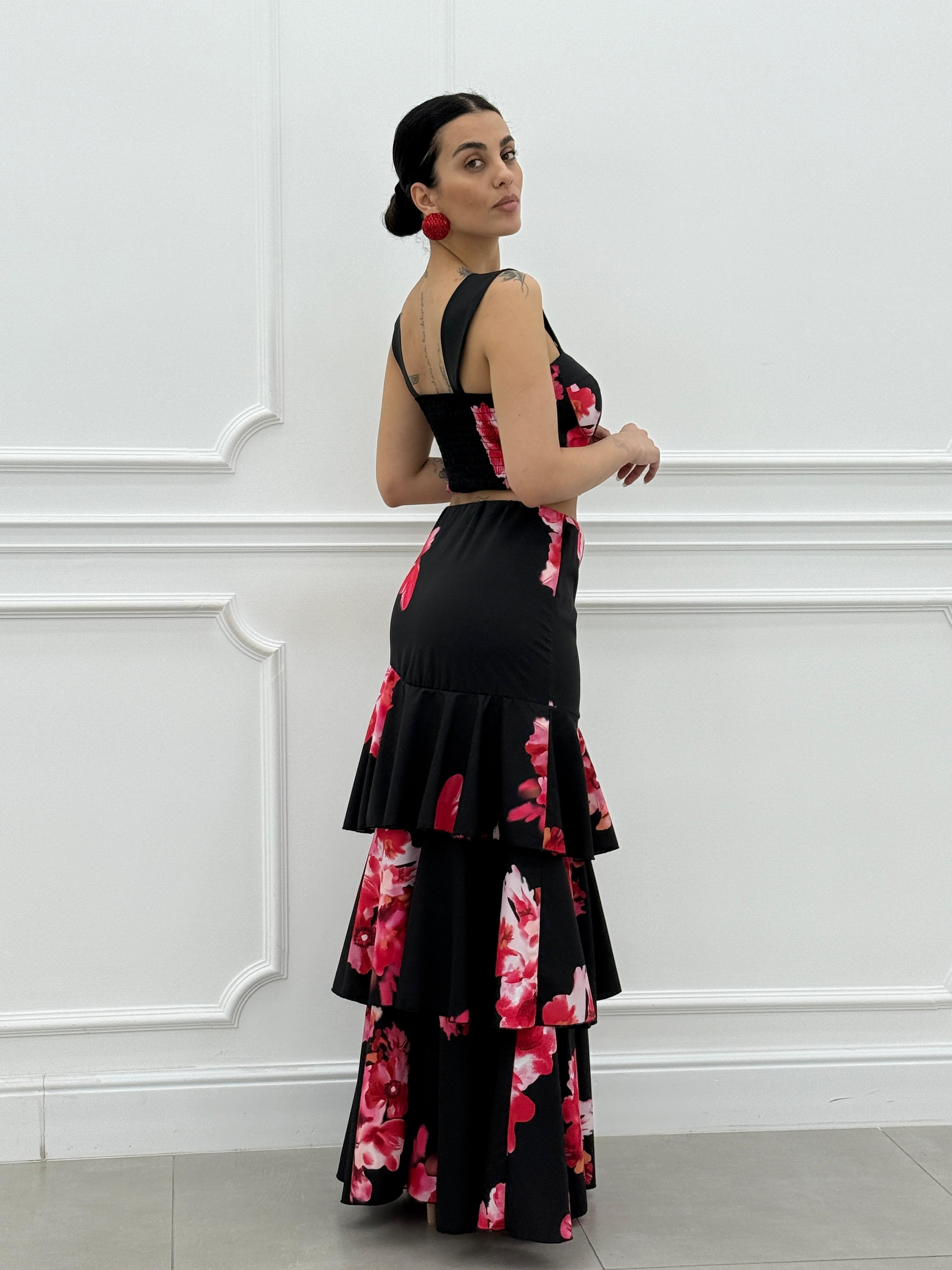 COORDINATO FLOWER PRINT NEW SS25