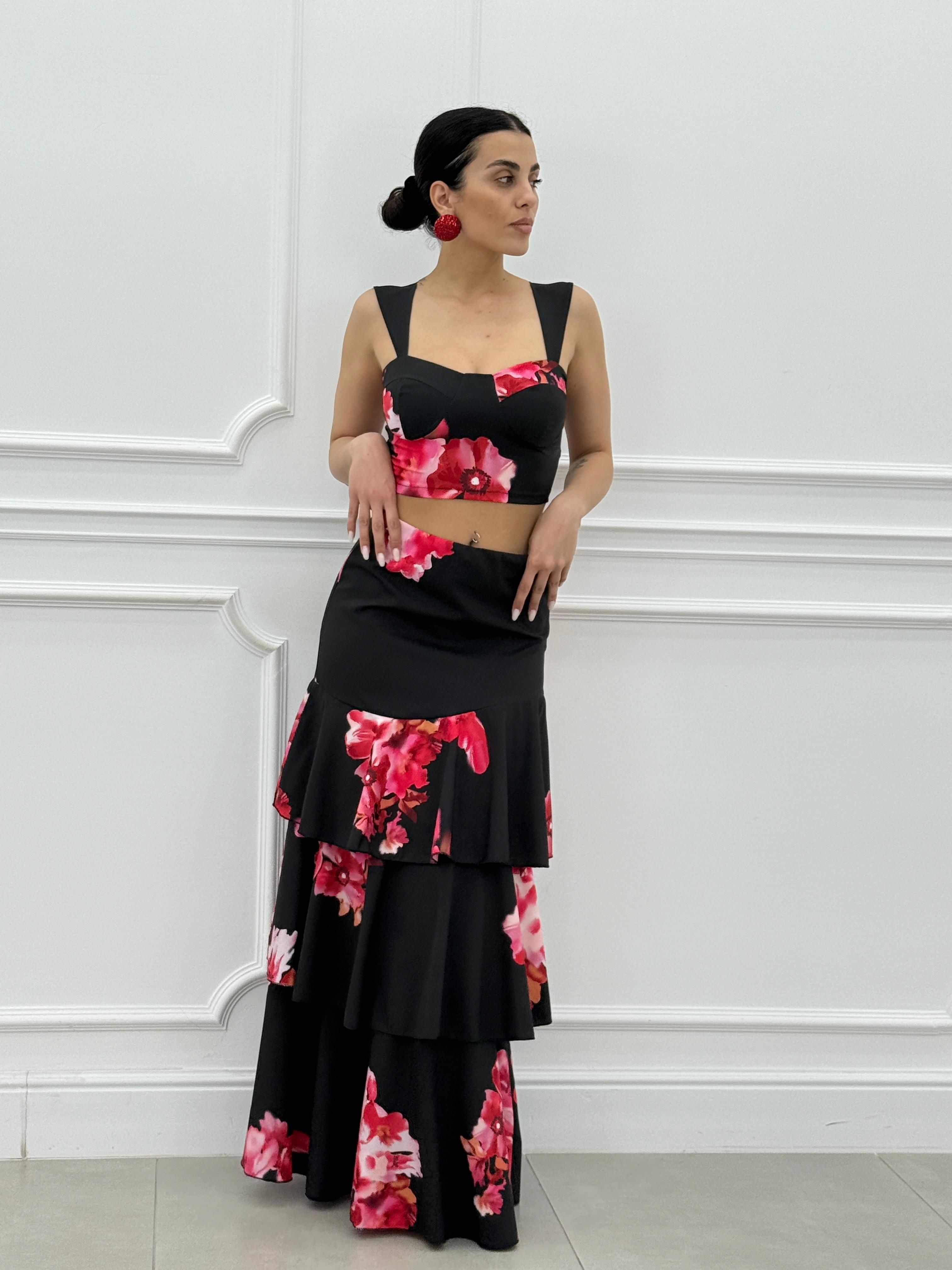 COORDINATO FLOWER PRINT NEW SS25