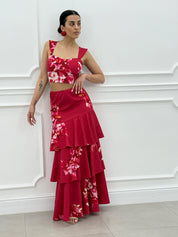 COORDINATO FLOWER PRINT NEW SS25