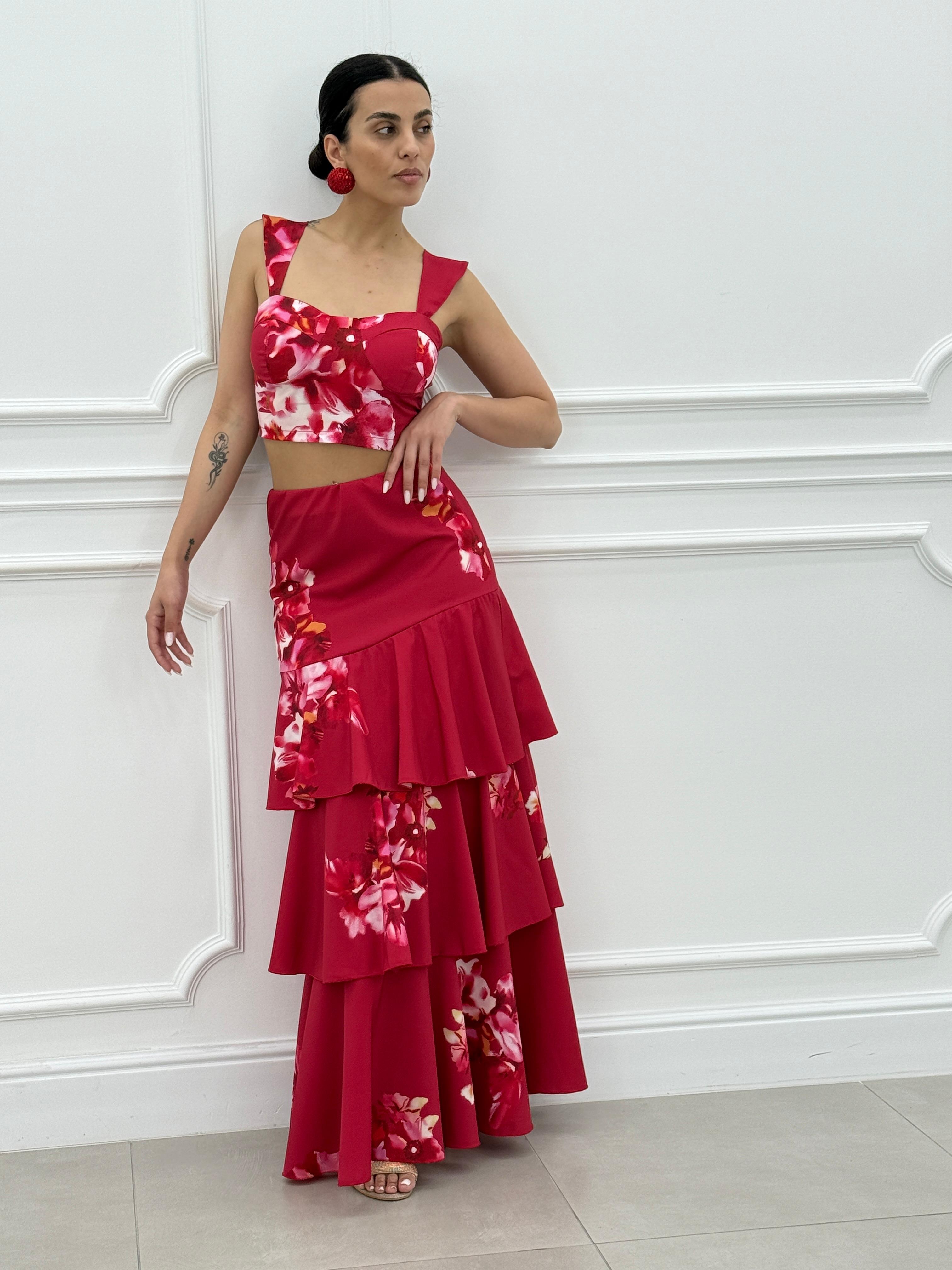 COORDINATO FLOWER PRINT NEW SS25