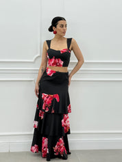 COORDINATO FLOWER PRINT NEW SS25