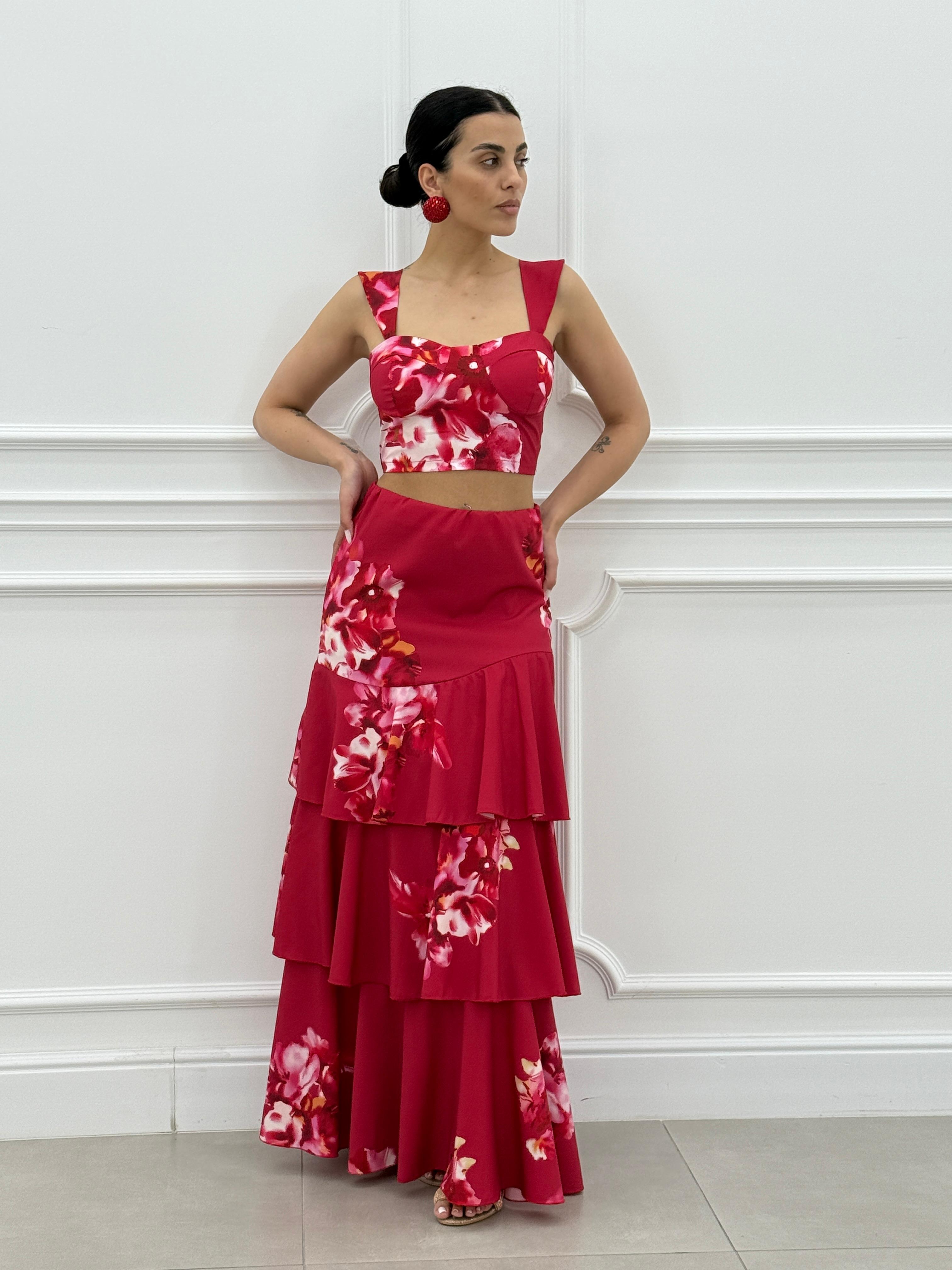 COORDINATO FLOWER PRINT NEW SS25