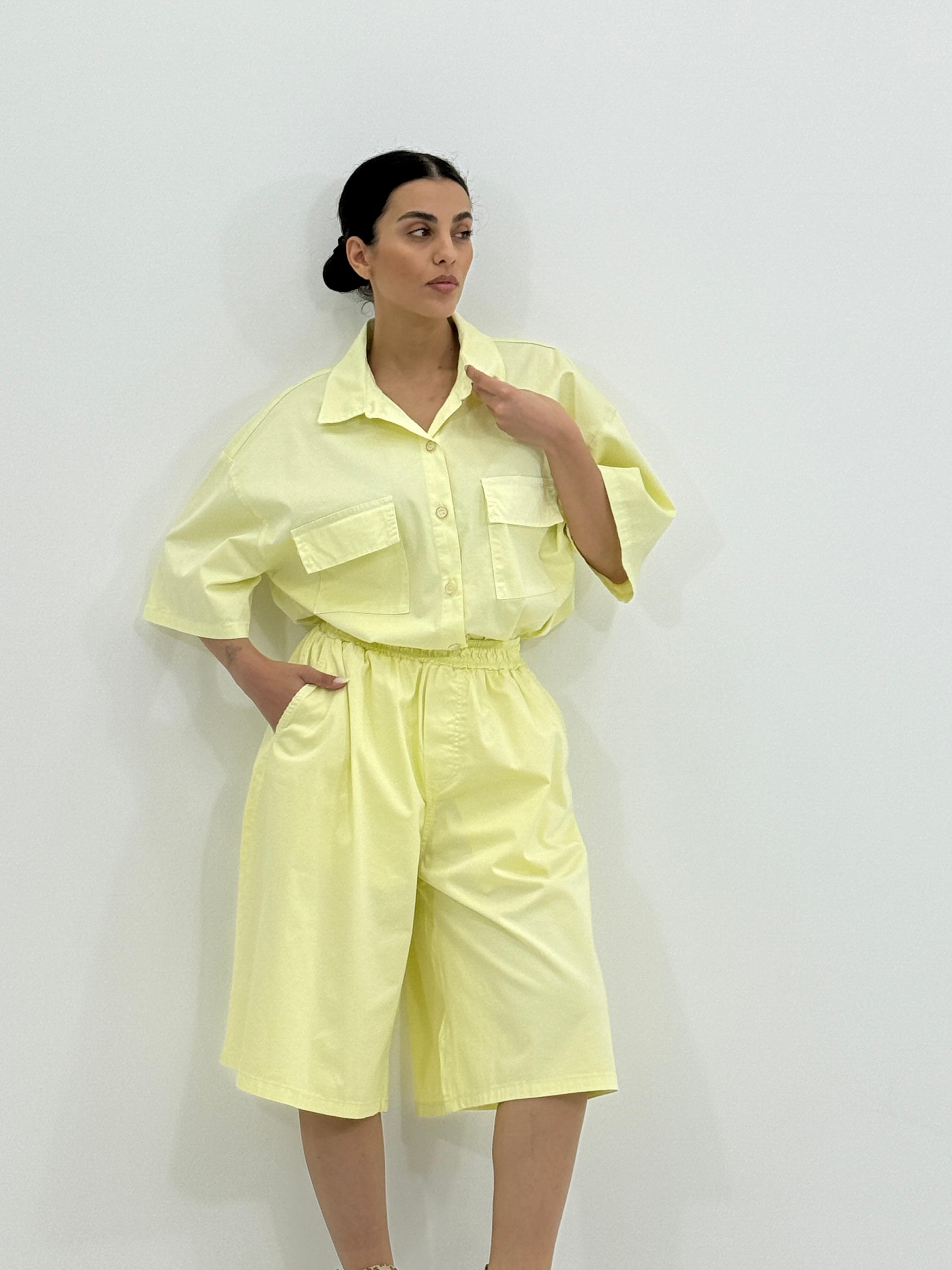 COORDINATO BERMUDA E CAMICIA NEW SS25