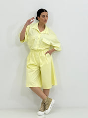COORDINATO BERMUDA E CAMICIA NEW SS25