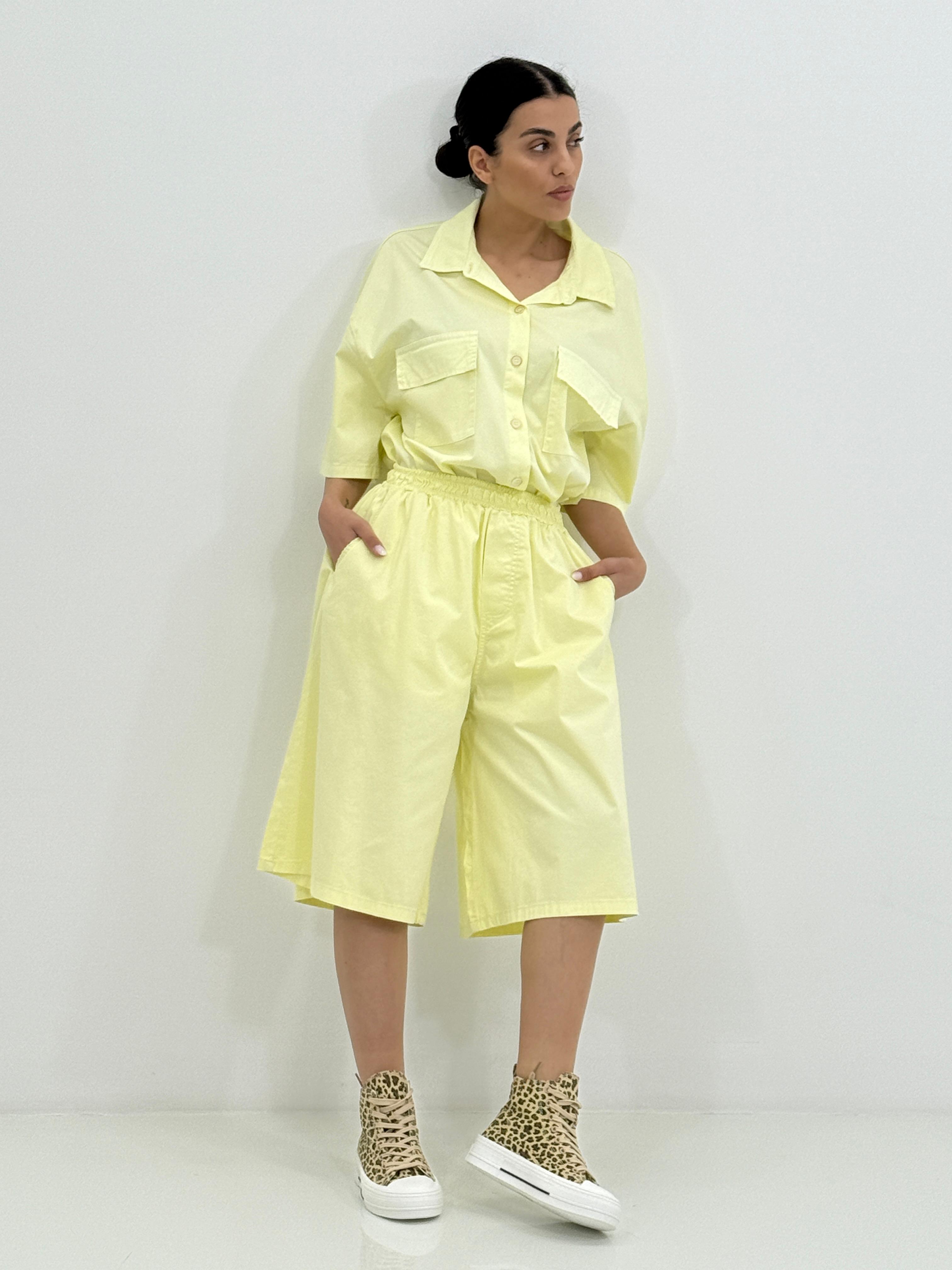 COORDINATO BERMUDA E CAMICIA NEW SS25