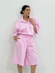 COORDINATO BERMUDA E CAMICIA NEW SS25