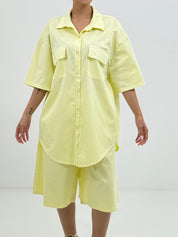 COORDINATO BERMUDA E CAMICIA NEW SS25