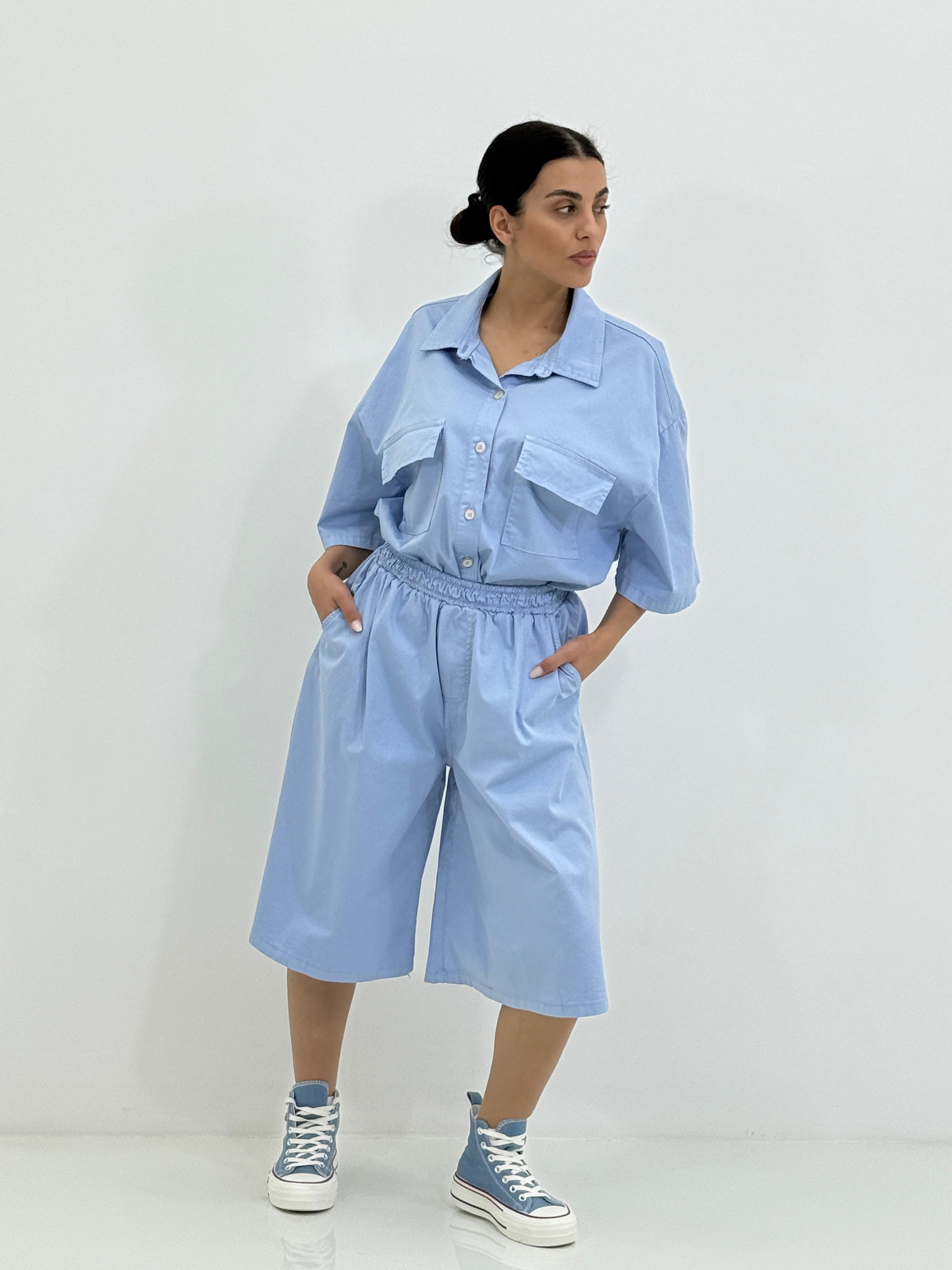 COORDINATO BERMUDA E CAMICIA NEW SS25