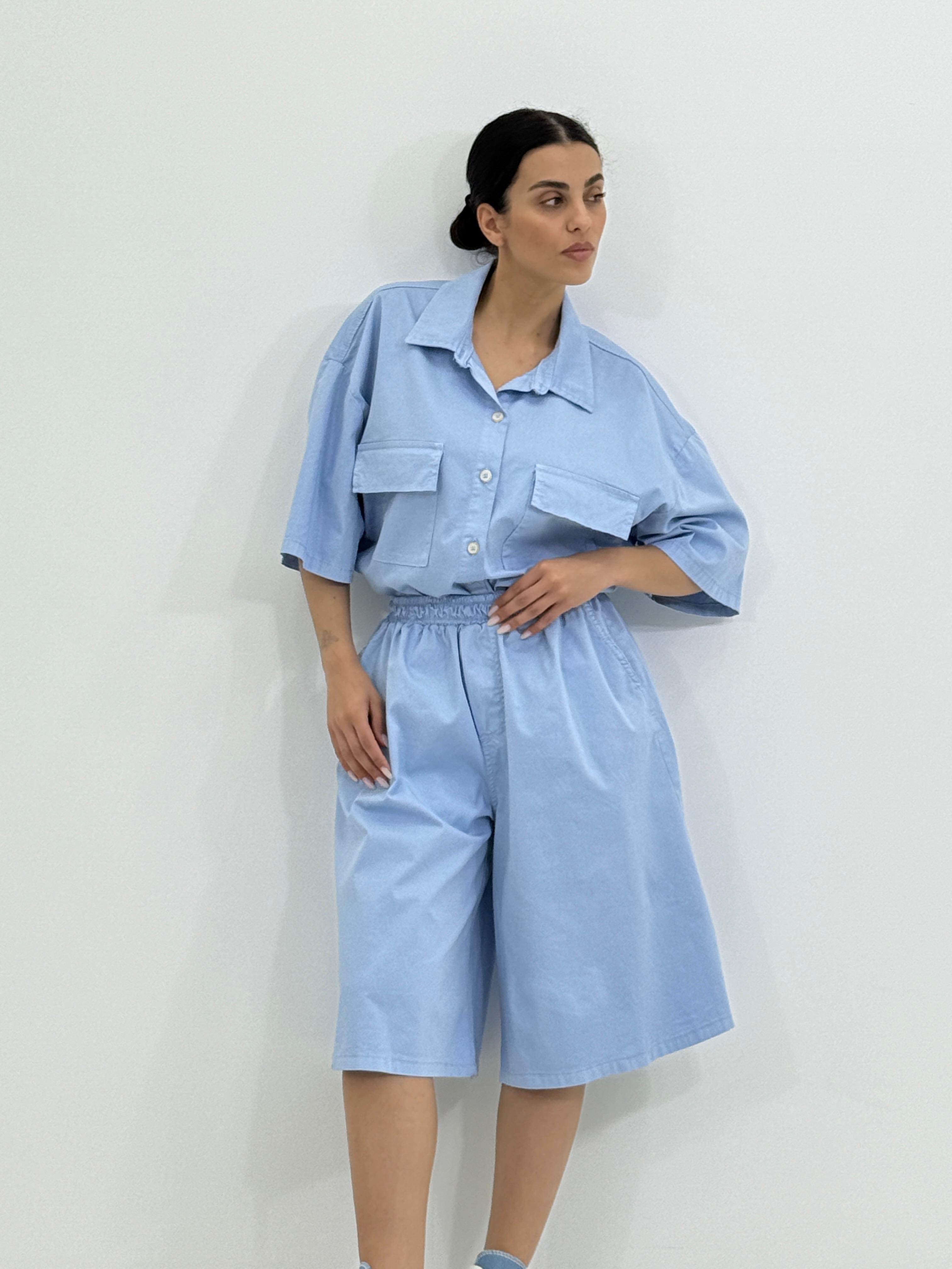 COORDINATO BERMUDA E CAMICIA NEW SS25