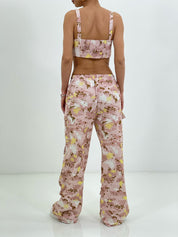 COORDINATO TOP E PANTALONE CARGO NEW SS25