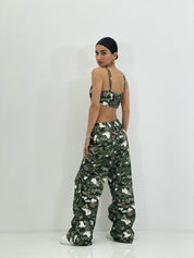 COORDINATO TOP E PANTALONE CARGO NEW SS25